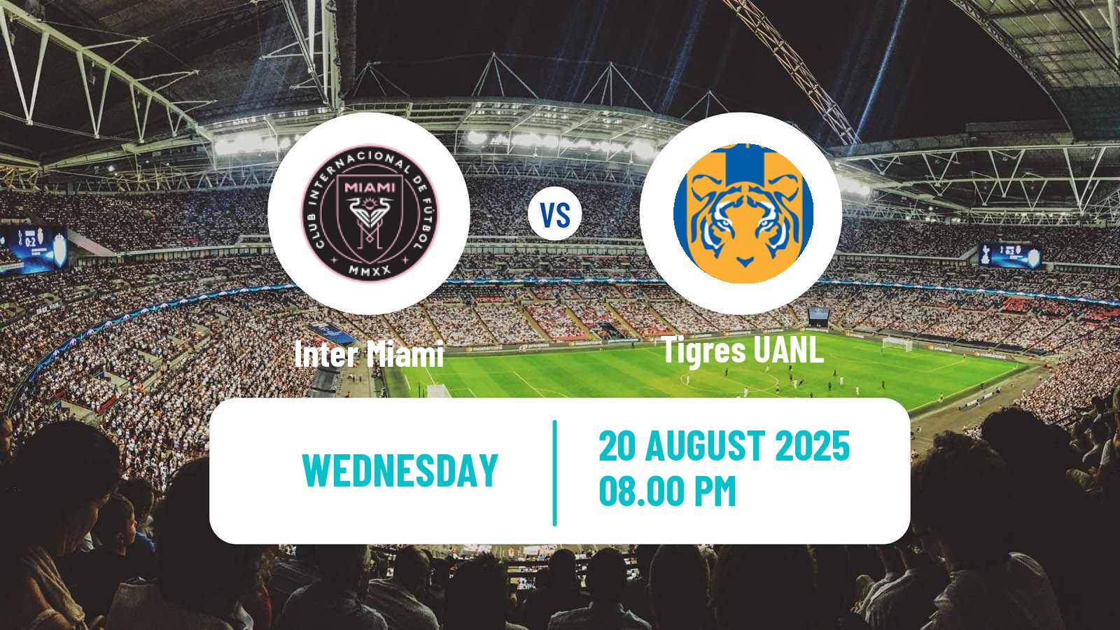 Soccer CONCACAF League Cup Inter Miami - Tigres UANL