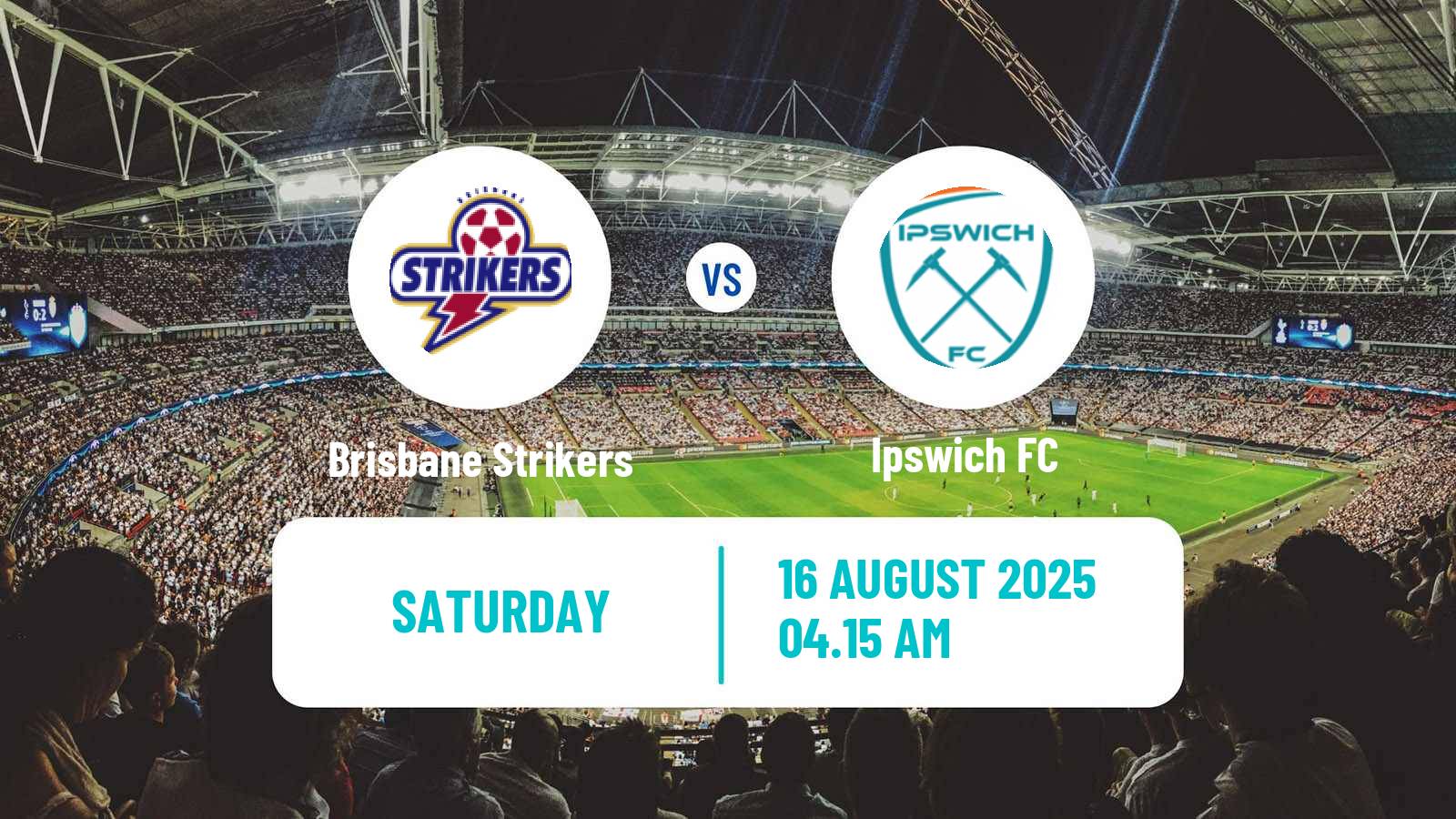 Soccer Australian Queensland Premier League Brisbane Strikers - Ipswich FC