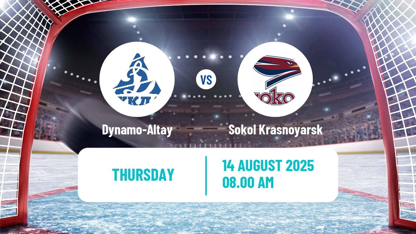 Hockey Club Friendly Ice Hockey Dynamo-Altay - Sokol Krasnoyarsk