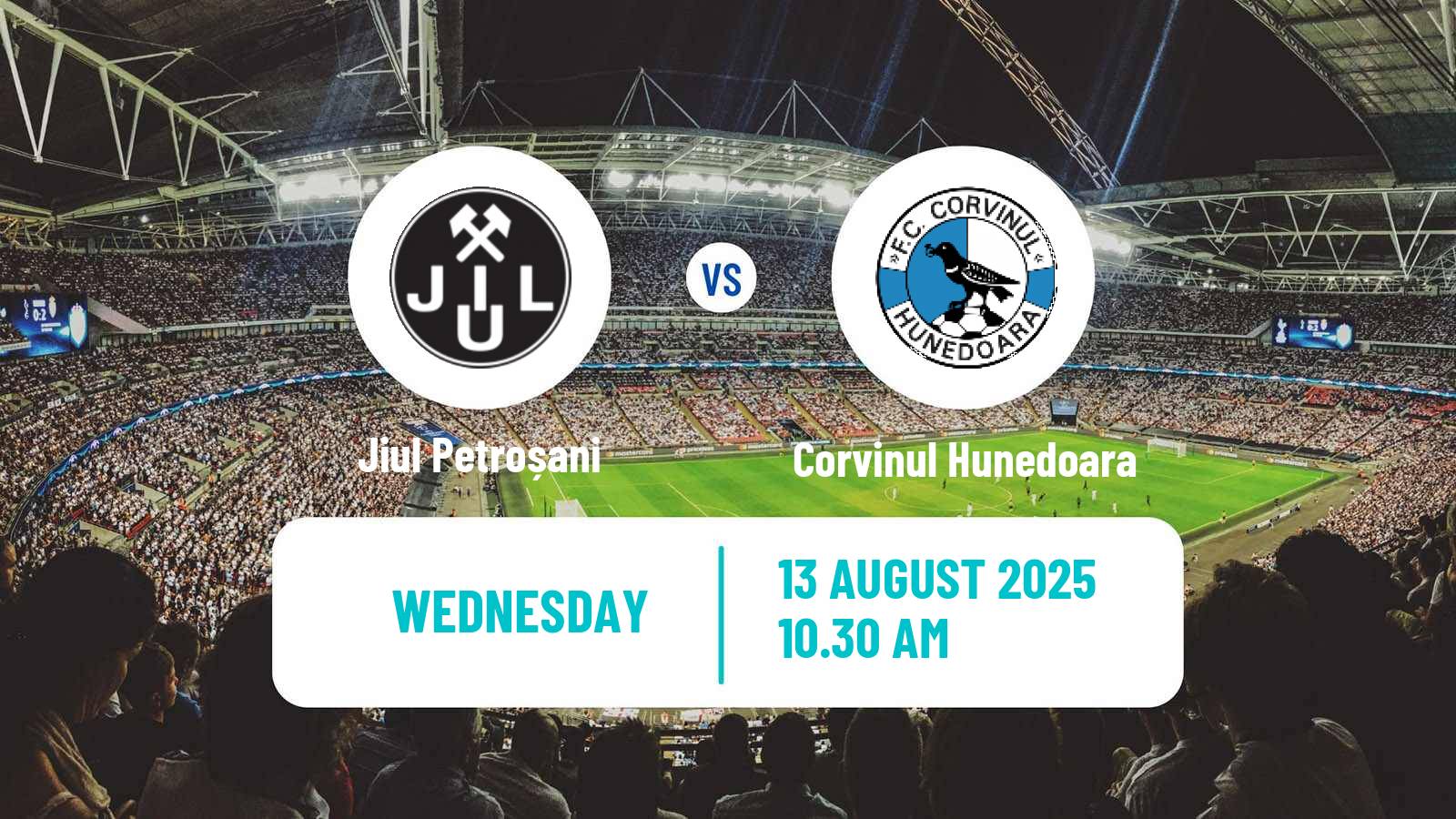 Soccer Romanian Cup Jiul Petroșani - Corvinul Hunedoara