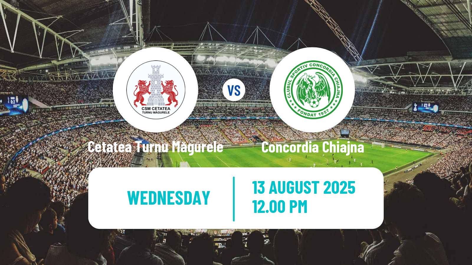 Soccer Romanian Cup Cetatea Turnu Măgurele - Concordia Chiajna