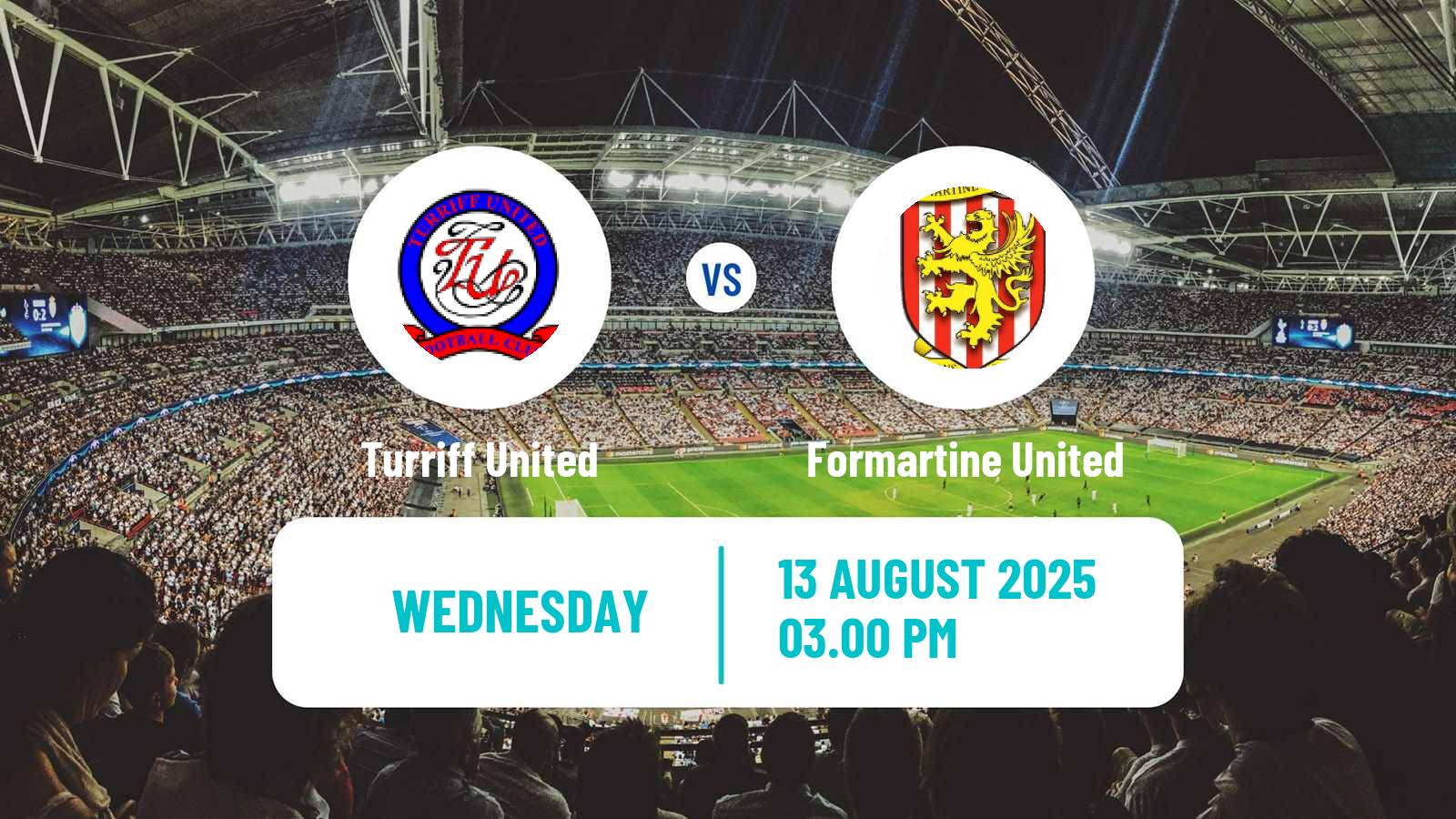 Soccer Scottish Highland League Turriff United - Formartine United
