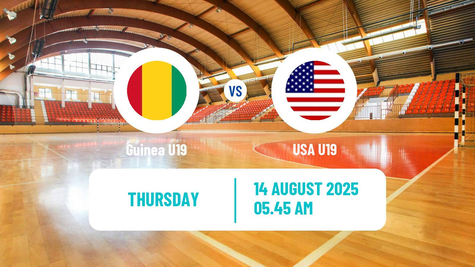 Handball World Championship U19 Handball Guinea U19 - USA U19