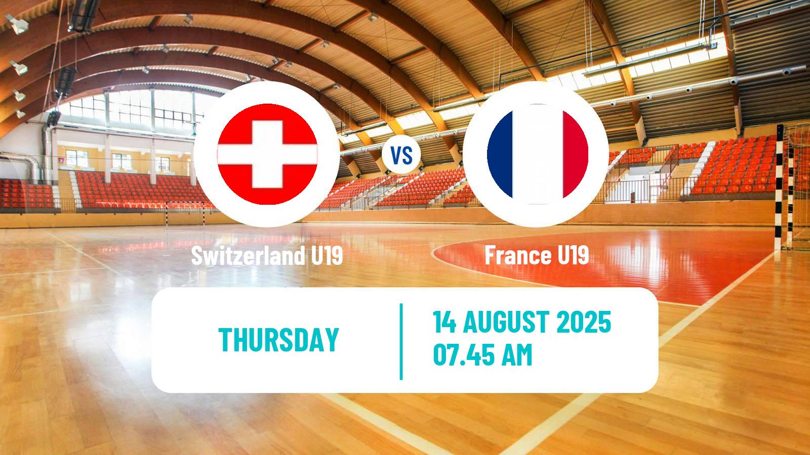 Handball World Championship U19 Handball Switzerland U19 - France U19