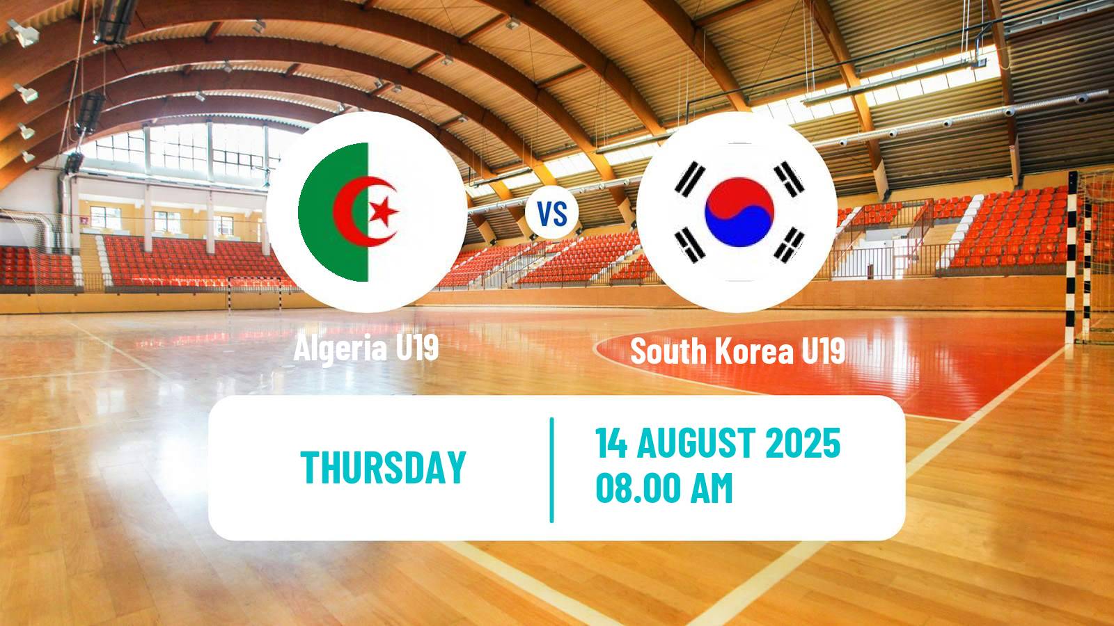 Handball World Championship U19 Handball Algeria U19 - South Korea U19