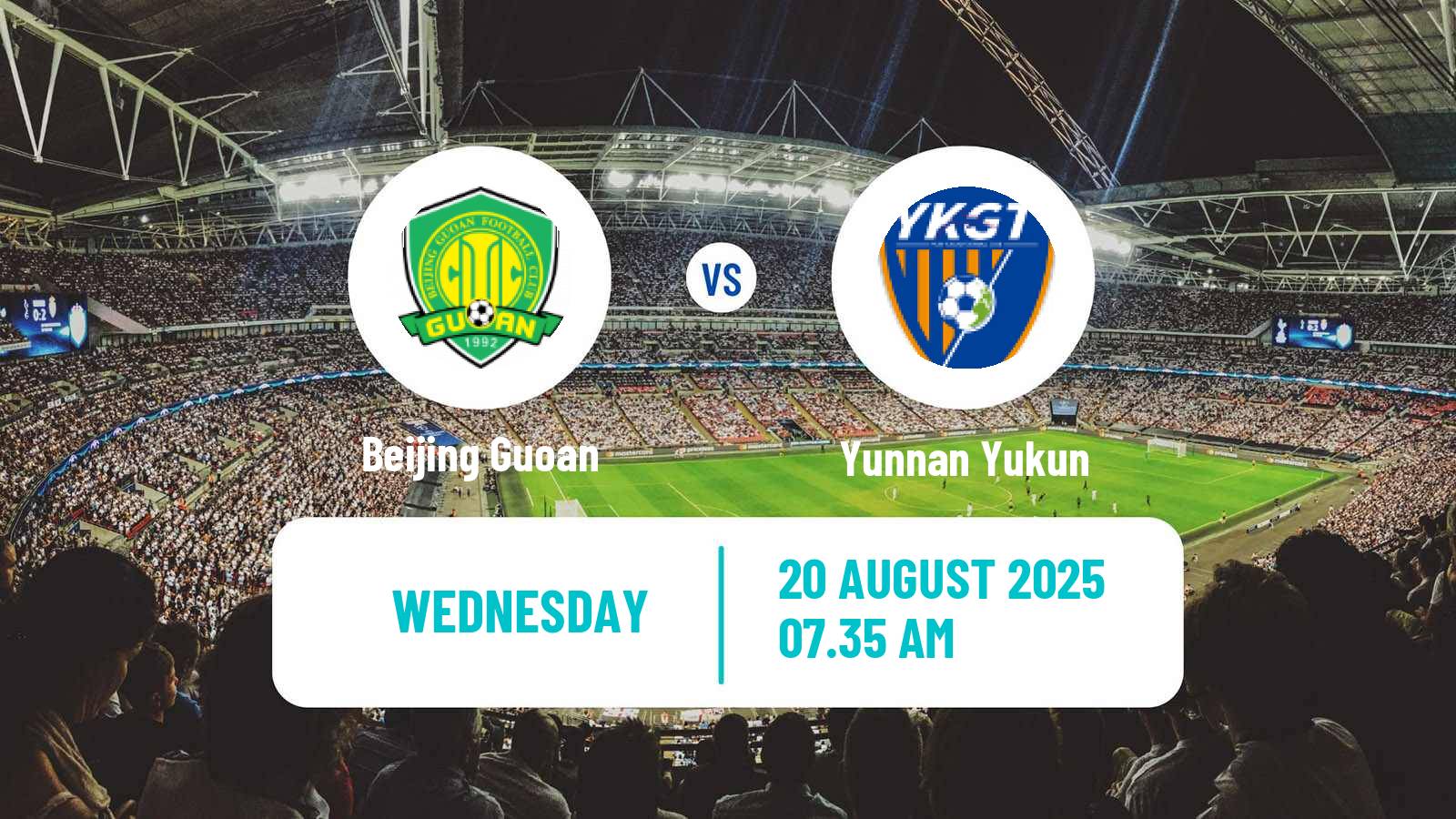 Soccer Chinese FA Cup Beijing Guoan - Yunnan Yukun