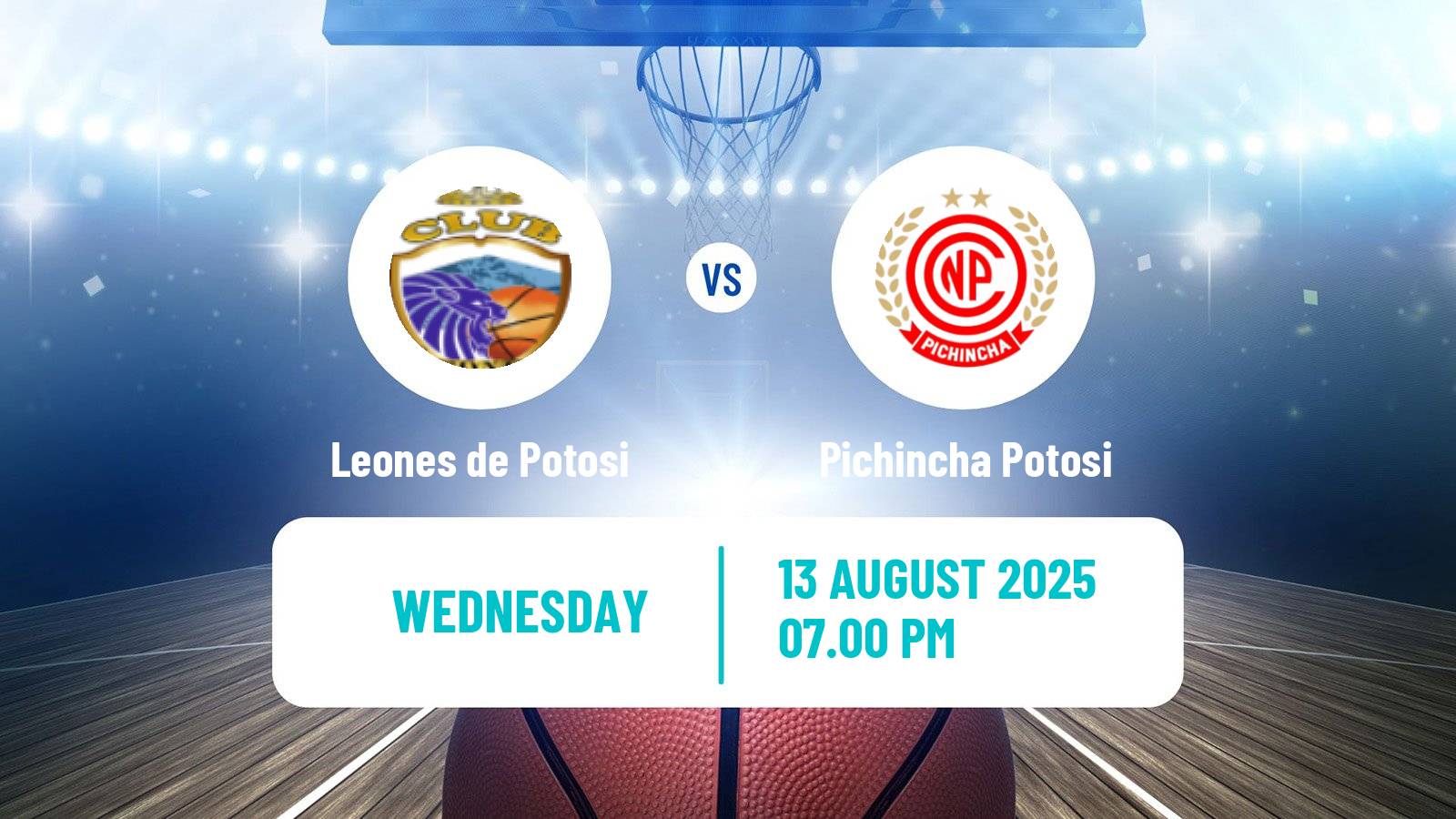 Basketball Bolivian Libobasquet Leones de Potosi - Pichincha Potosi