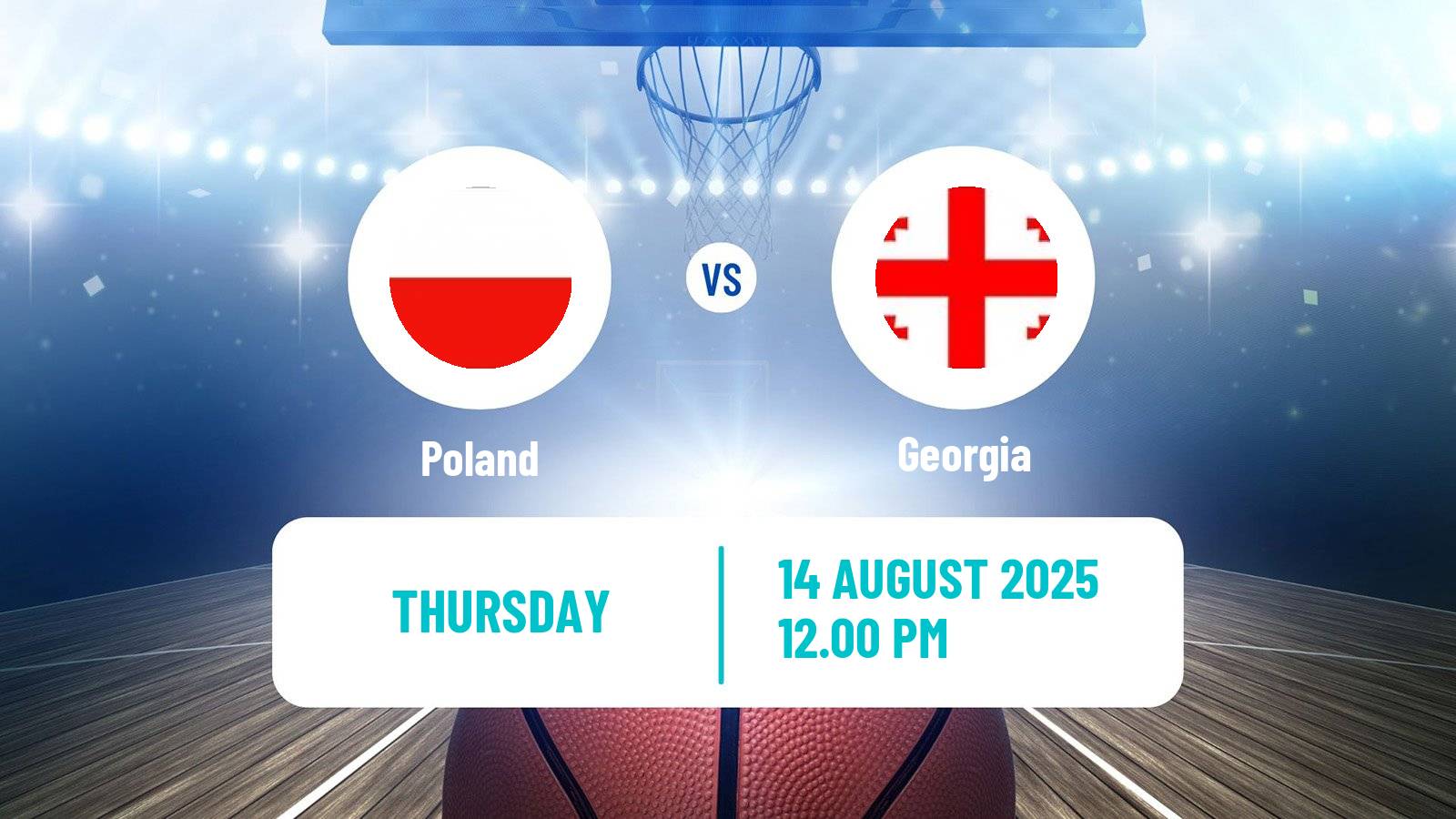 Basketball Friendly International Basketball Poland - Georgia
