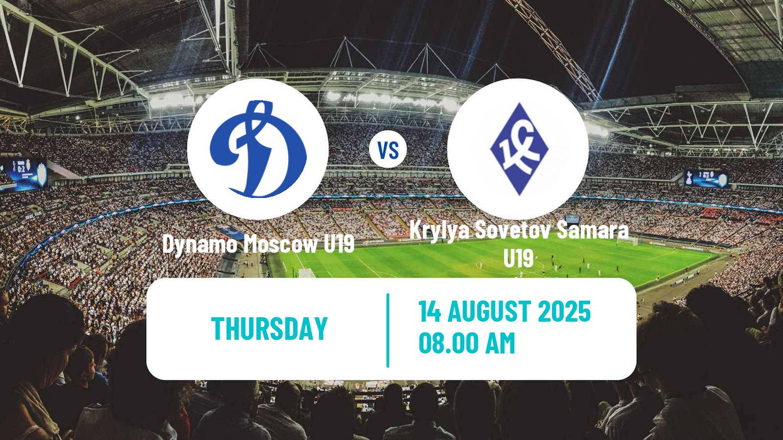 Soccer Russian Youth League Dynamo Moscow U19 - Krylya Sovetov Samara U19