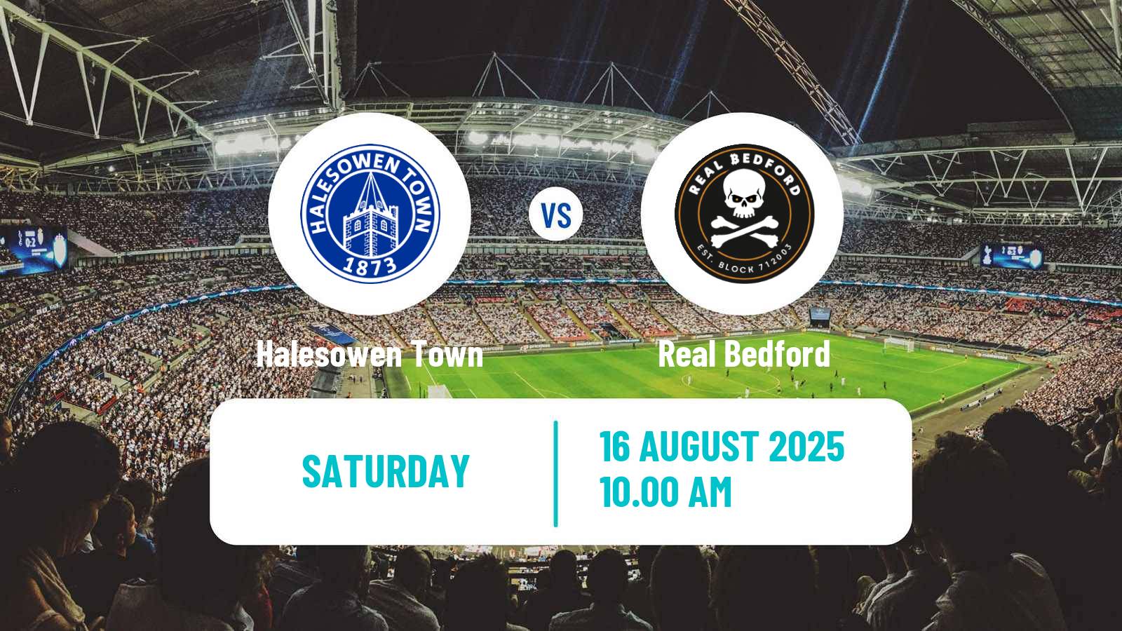Soccer English Southern League Central Division Halesowen Town - Real Bedford