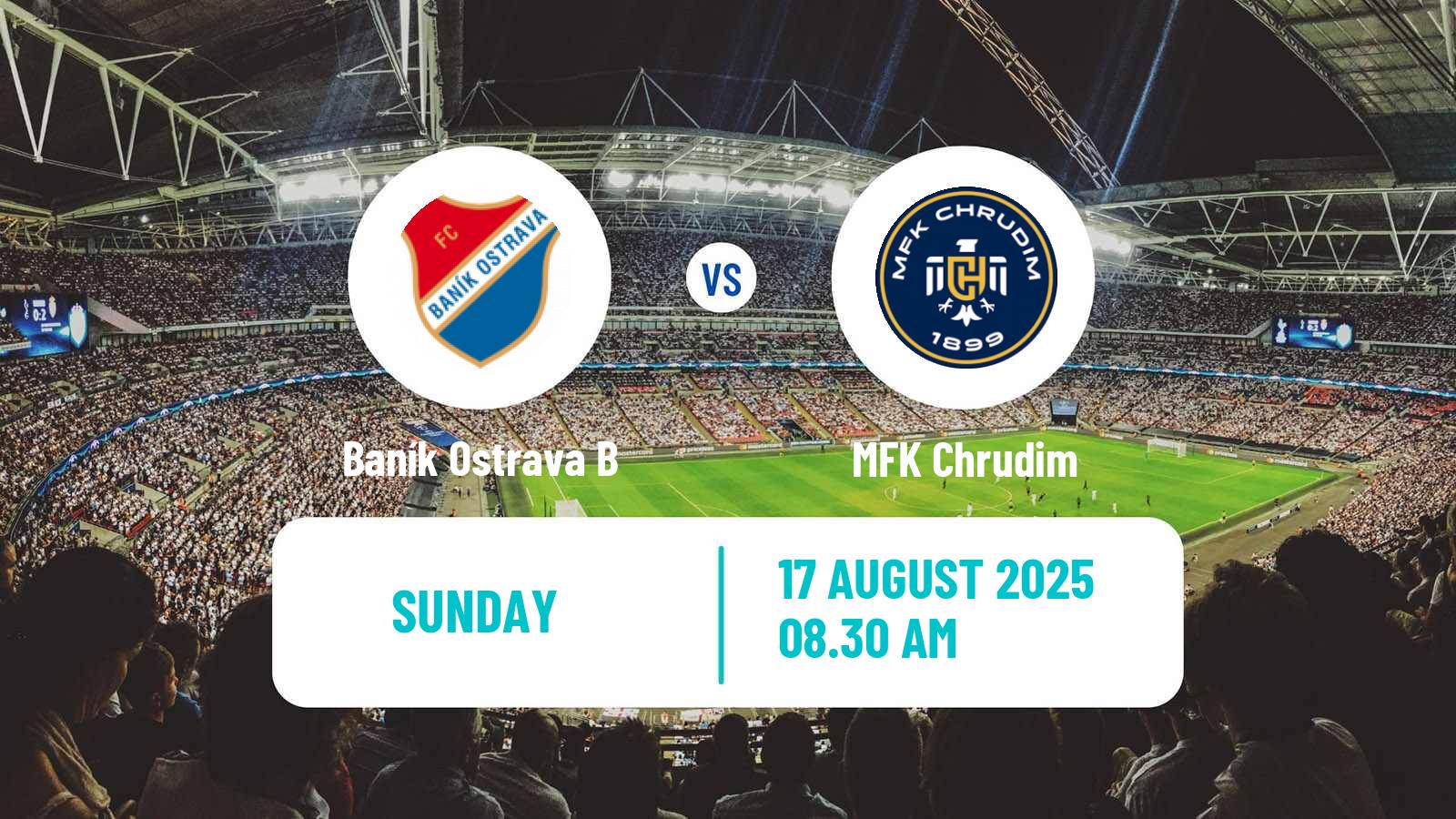 Soccer Czech Division 2 Baník Ostrava B - Chrudim