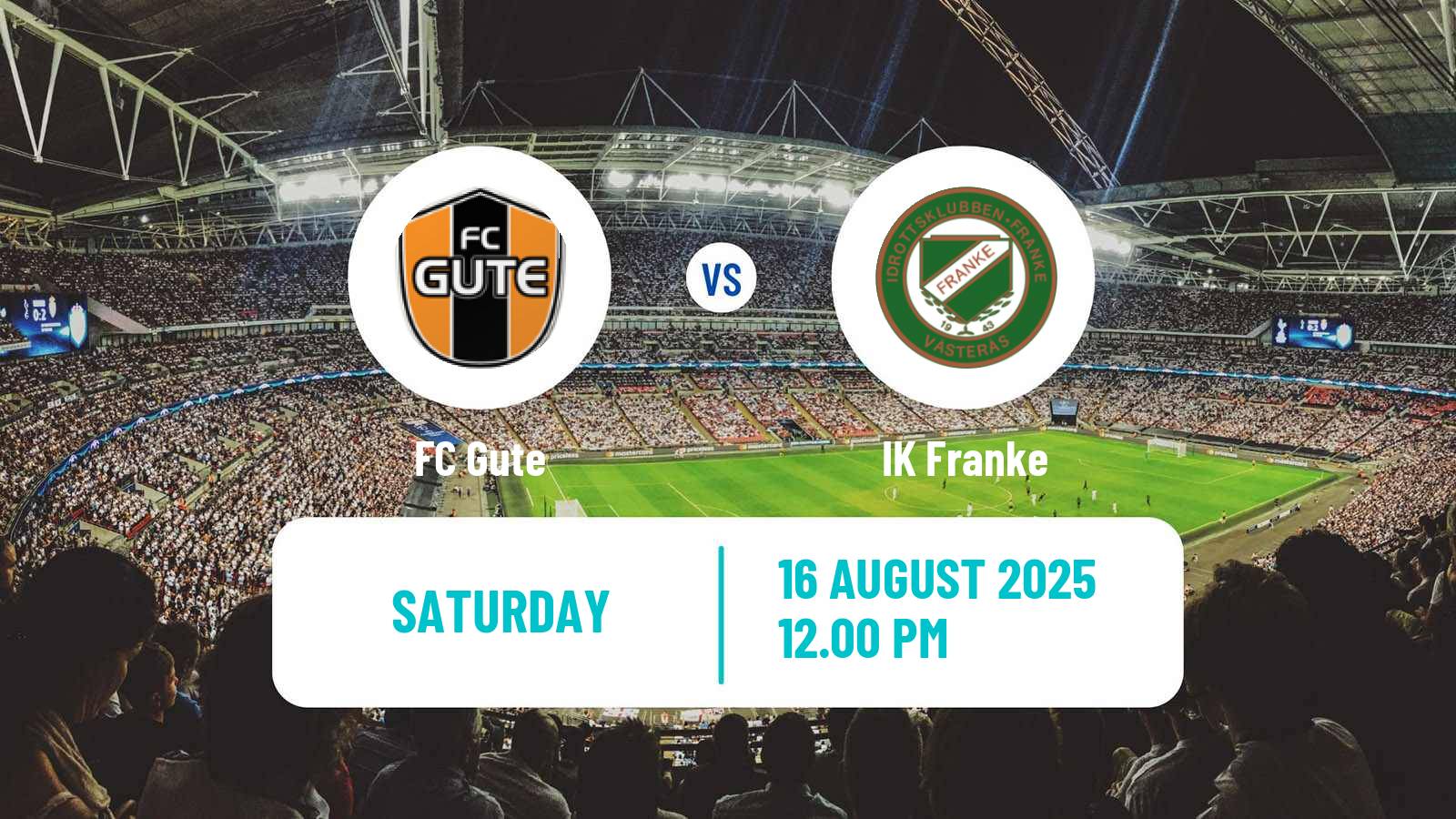 Soccer Swedish Division 2 - Norra Svealand Gute - IK Franke