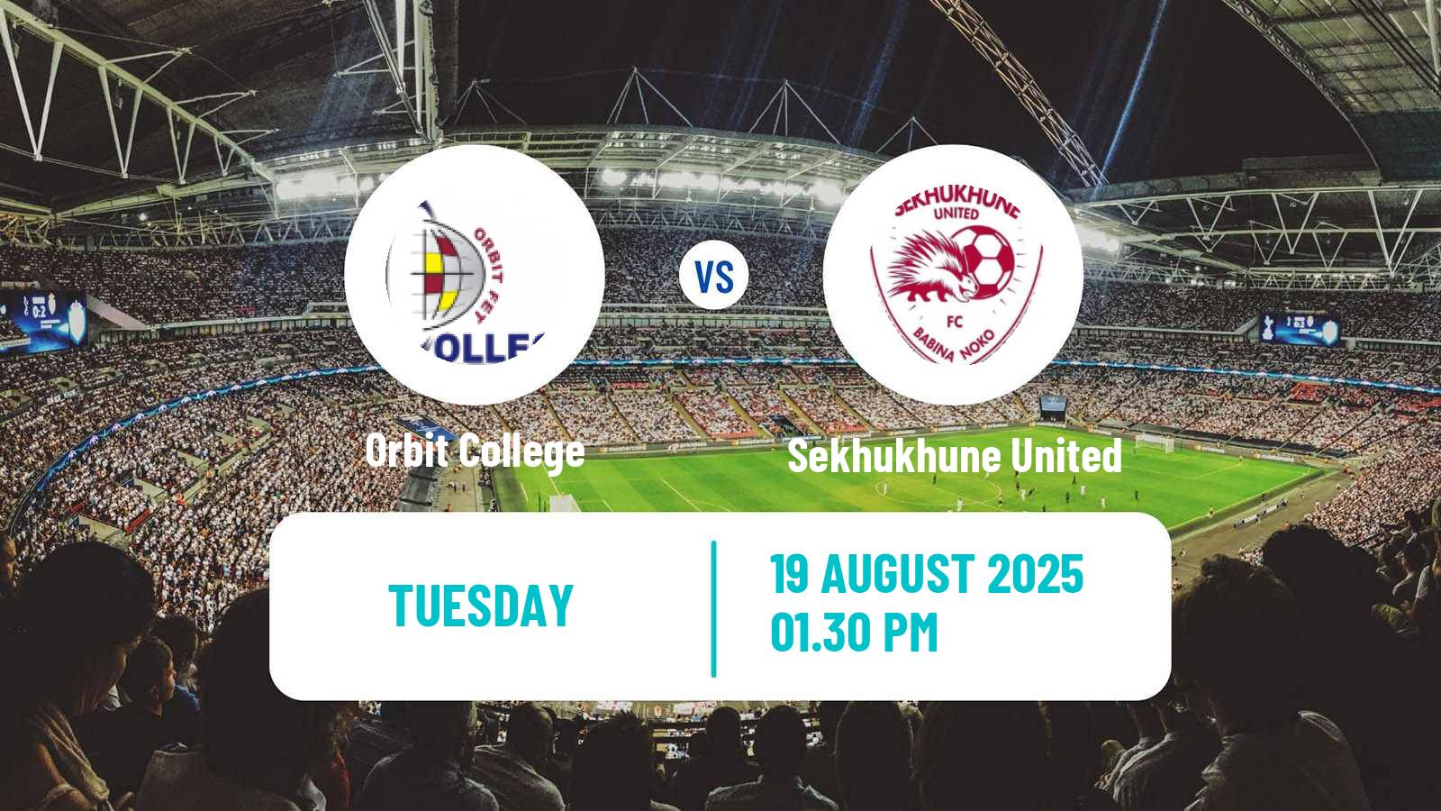 Soccer South African Premier Soccer League Orbit College - Sekhukhune United