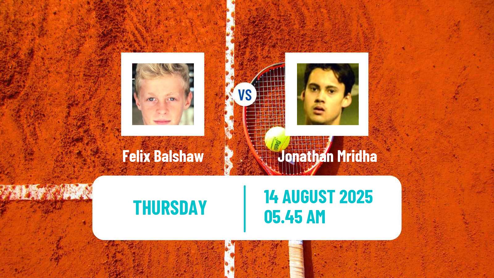 Tennis ITF M15 Ystad Men Felix Balshaw - Jonathan Mridha