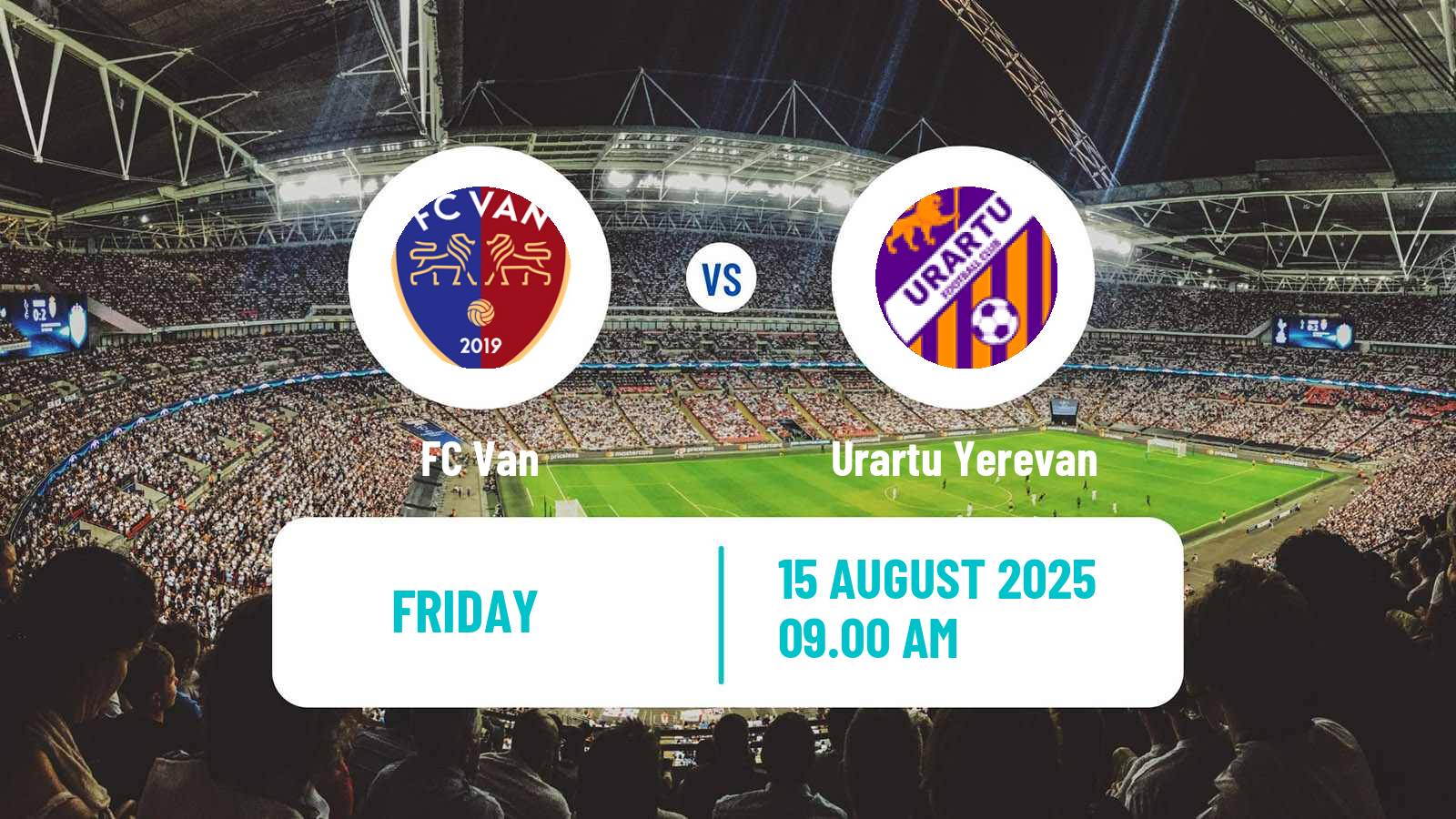 Soccer Armenian Premier League Van - Urartu Yerevan