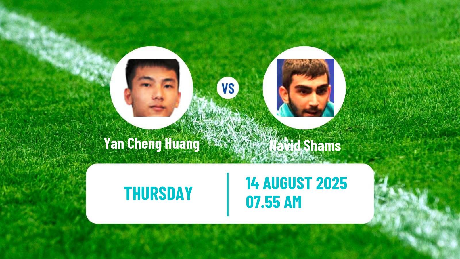 Table tennis Europe Smash Sweden Men Yan Cheng Huang - Navid Shams