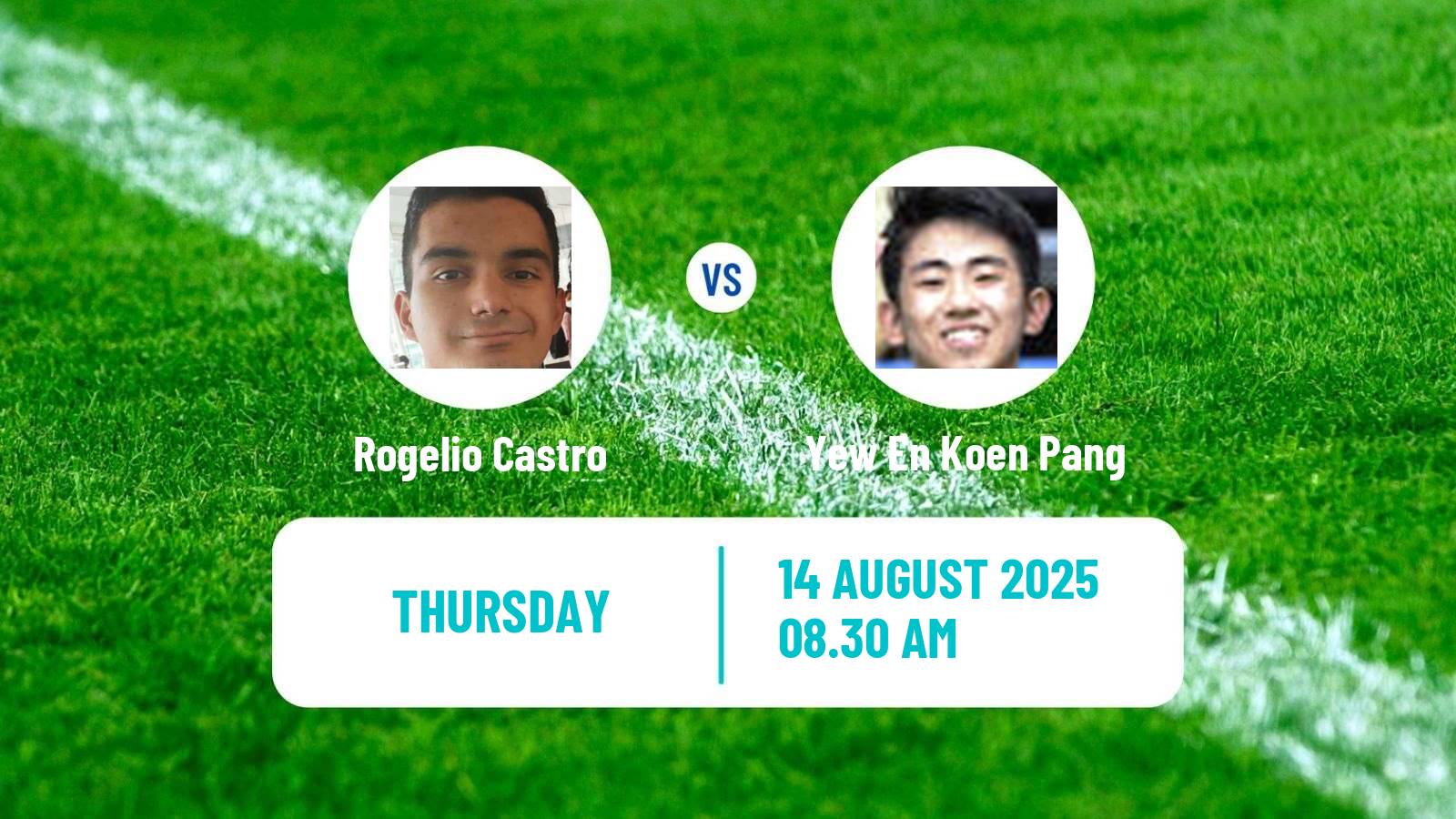 Table tennis Europe Smash Sweden Men Rogelio Castro - Yew En Koen Pang