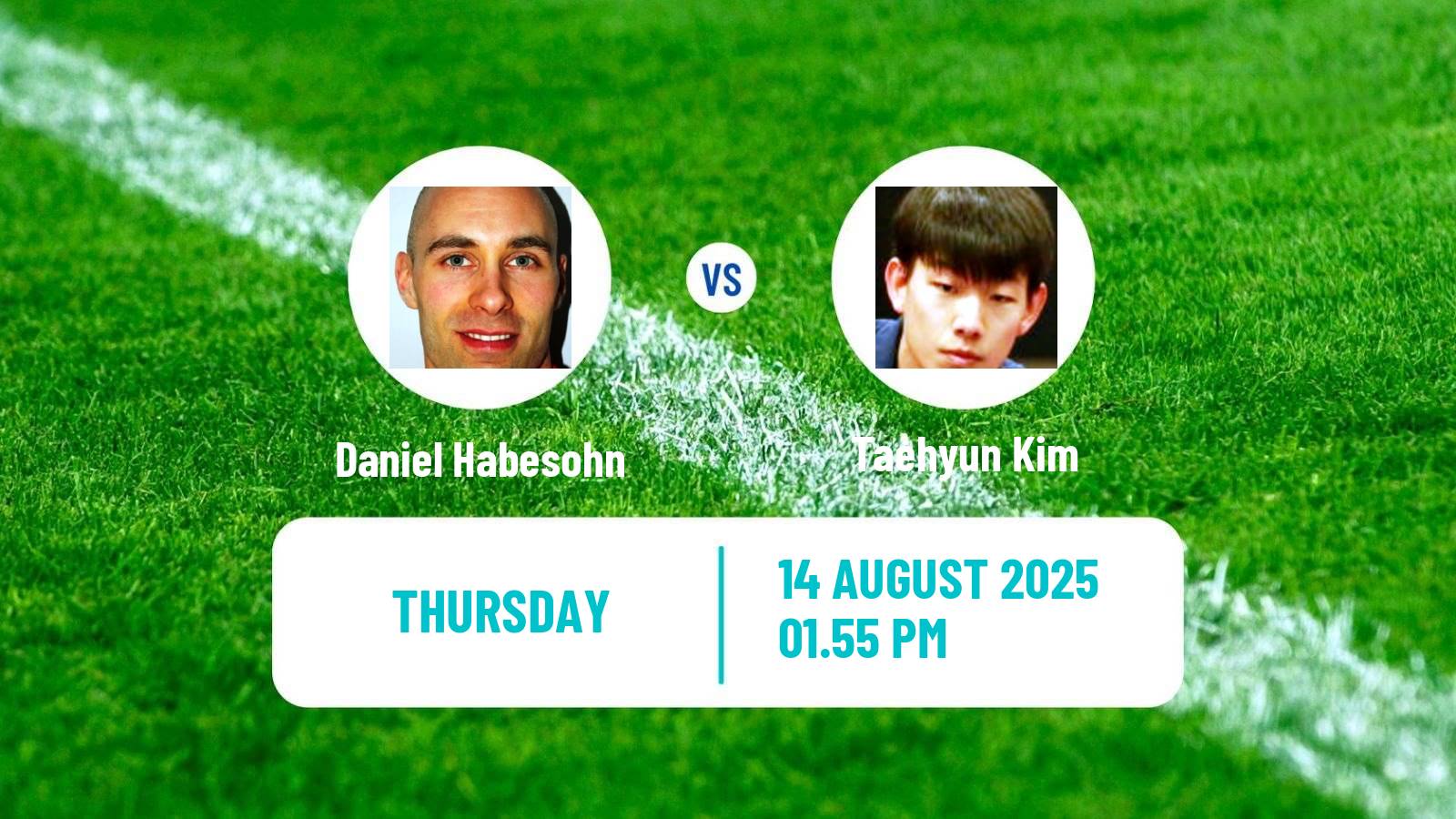 Table tennis Europe Smash Sweden Men Daniel Habesohn - Taehyun Kim