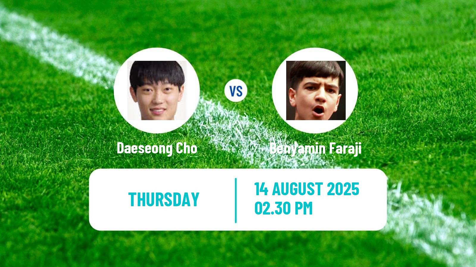 Table tennis Europe Smash Sweden Men Daeseong Cho - Benyamin Faraji