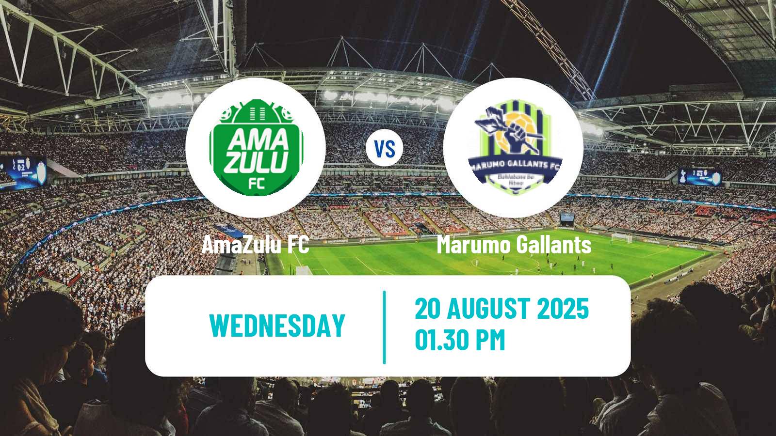 Soccer South African Premier Soccer League AmaZulu - Marumo Gallants