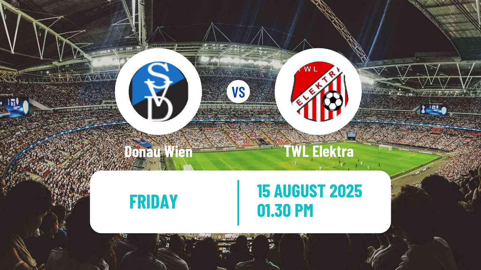 Soccer Austrian Regionalliga East Donau Wien - TWL Elektra