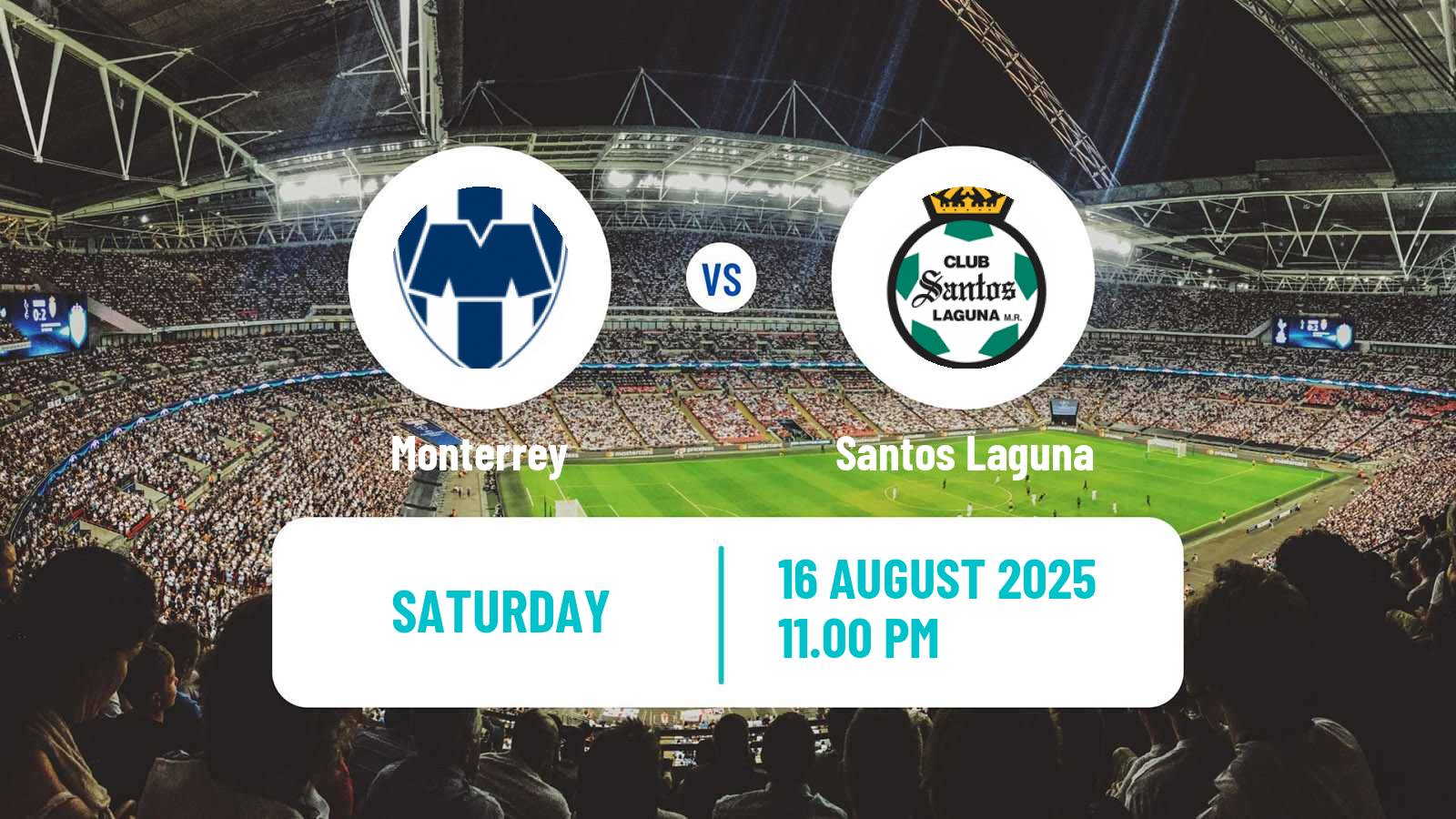 Soccer Mexican Liga MX Women Monterrey - Santos Laguna