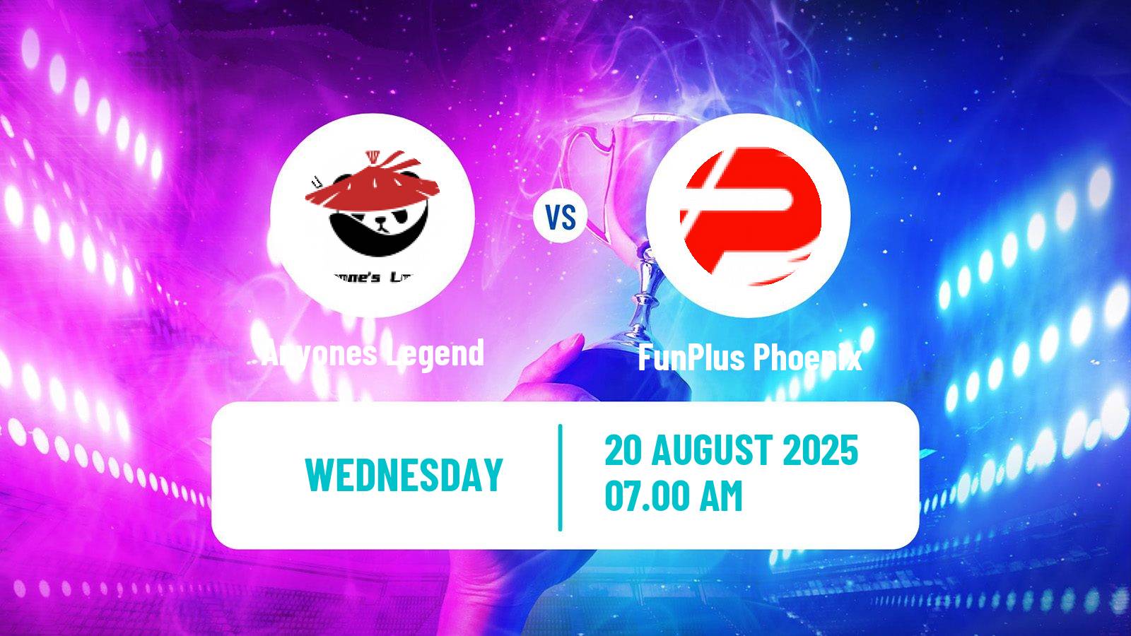 Esports League Of Legends Lpl Anyones Legend - FunPlus Phoenix
