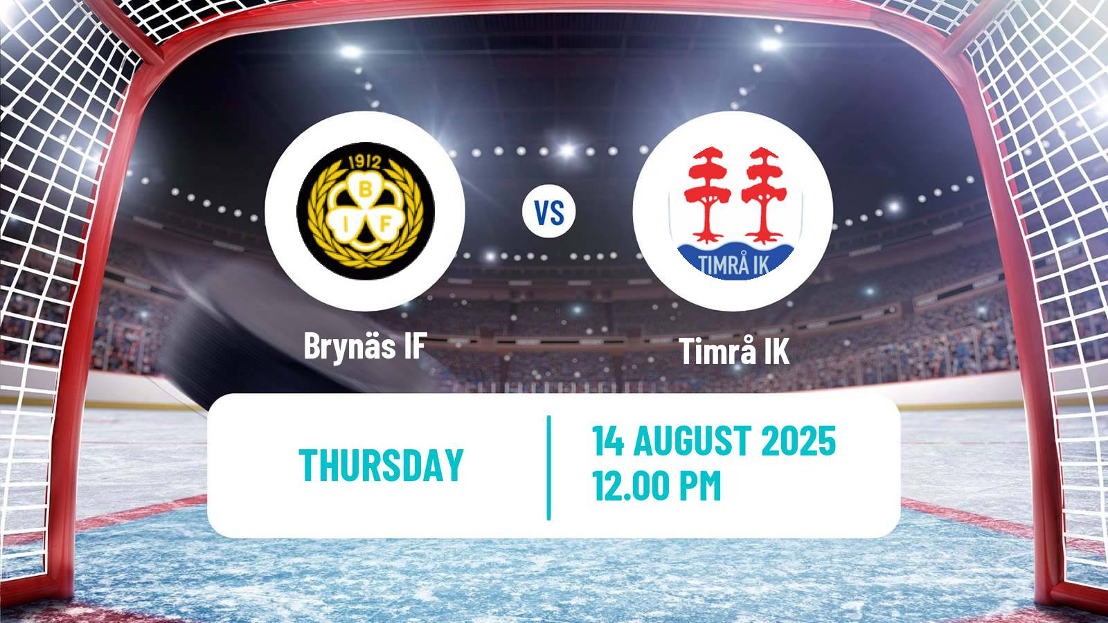 Hockey Club Friendly Ice Hockey Brynäs - Timrå
