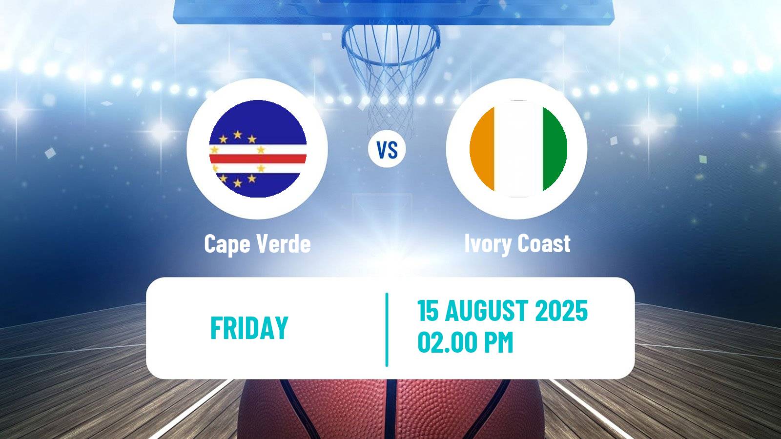Basketball African Championship Basketball Cape Verde - Ivory Coast