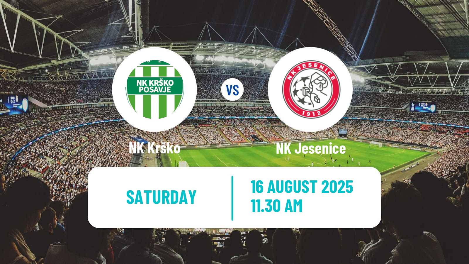 Soccer Slovenian 2 SNL Krško - Jesenice