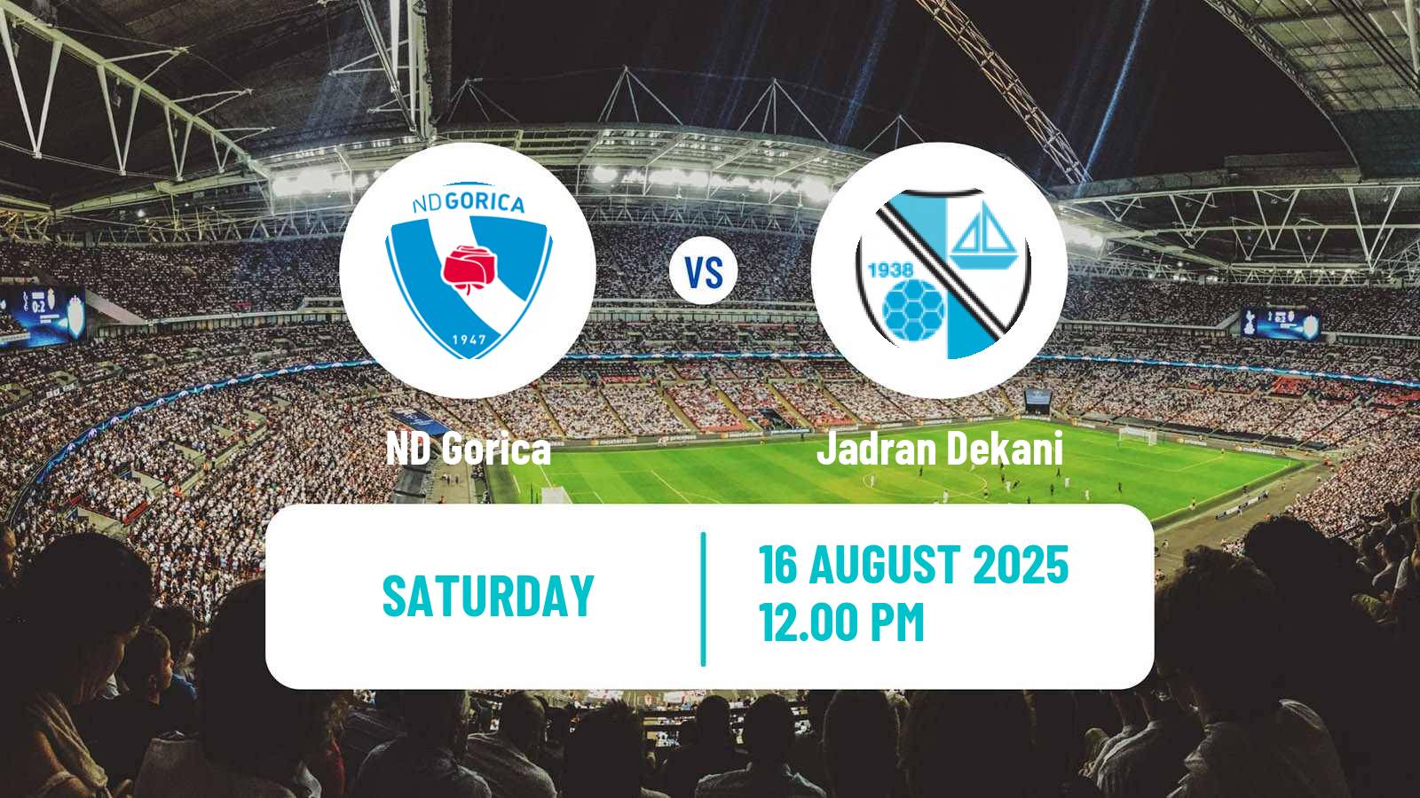 Soccer Slovenian 2 SNL Gorica - Jadran Dekani