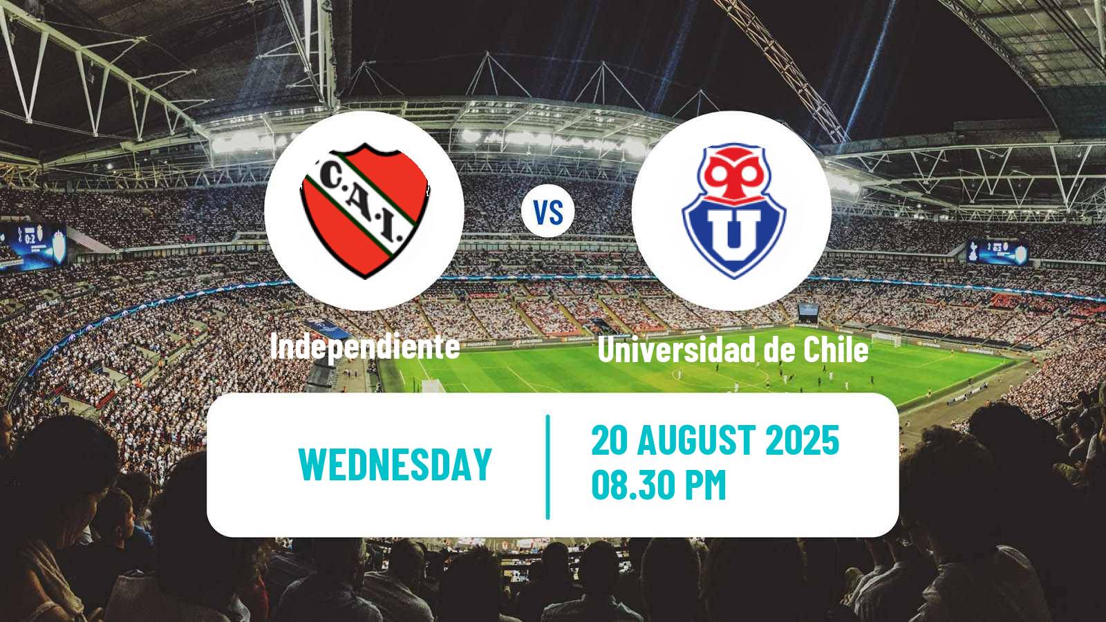 Soccer Copa Sudamericana Independiente - Universidad de Chile