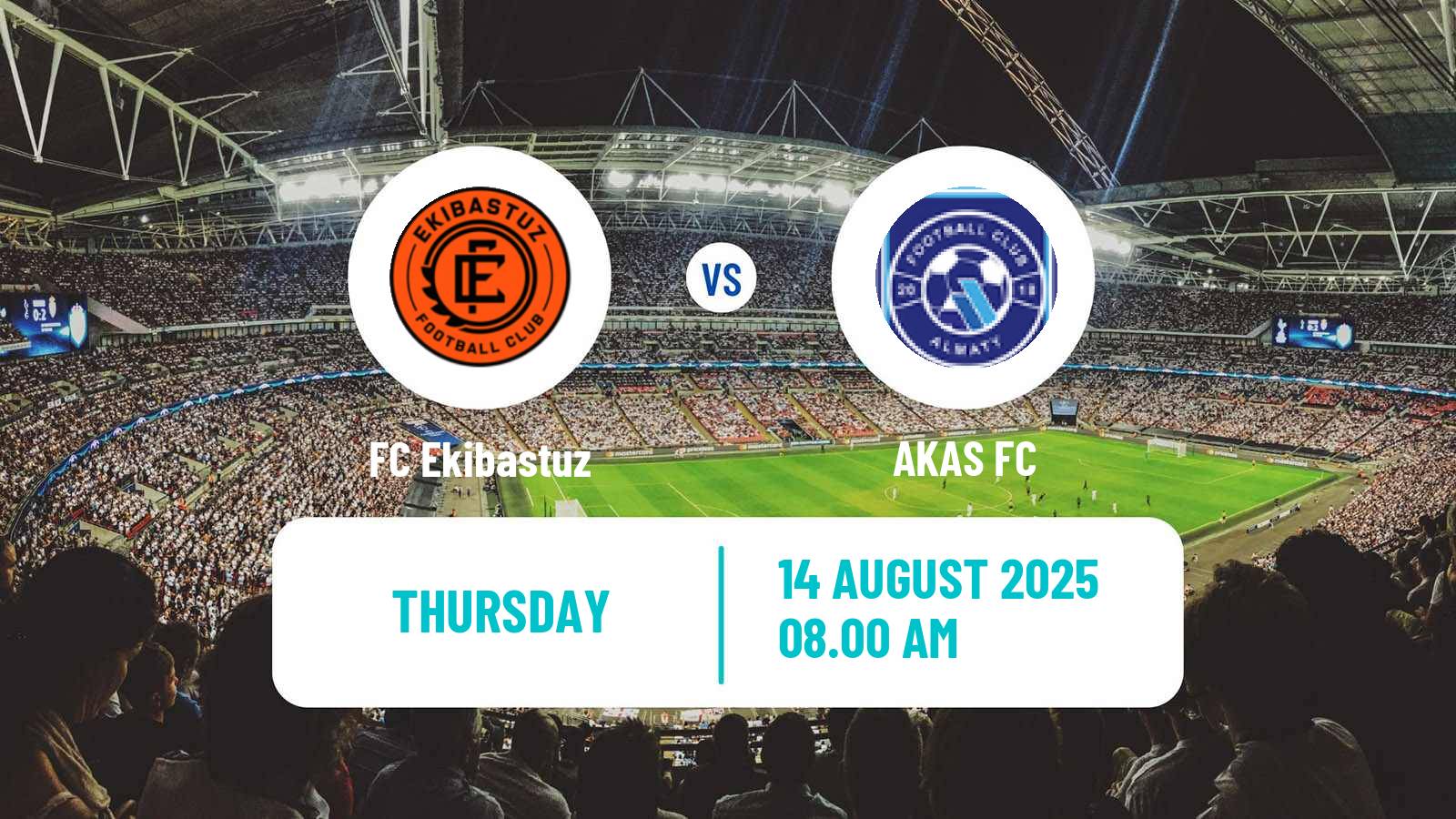 Soccer Kazakh First Division Ekibastuz - AKAS