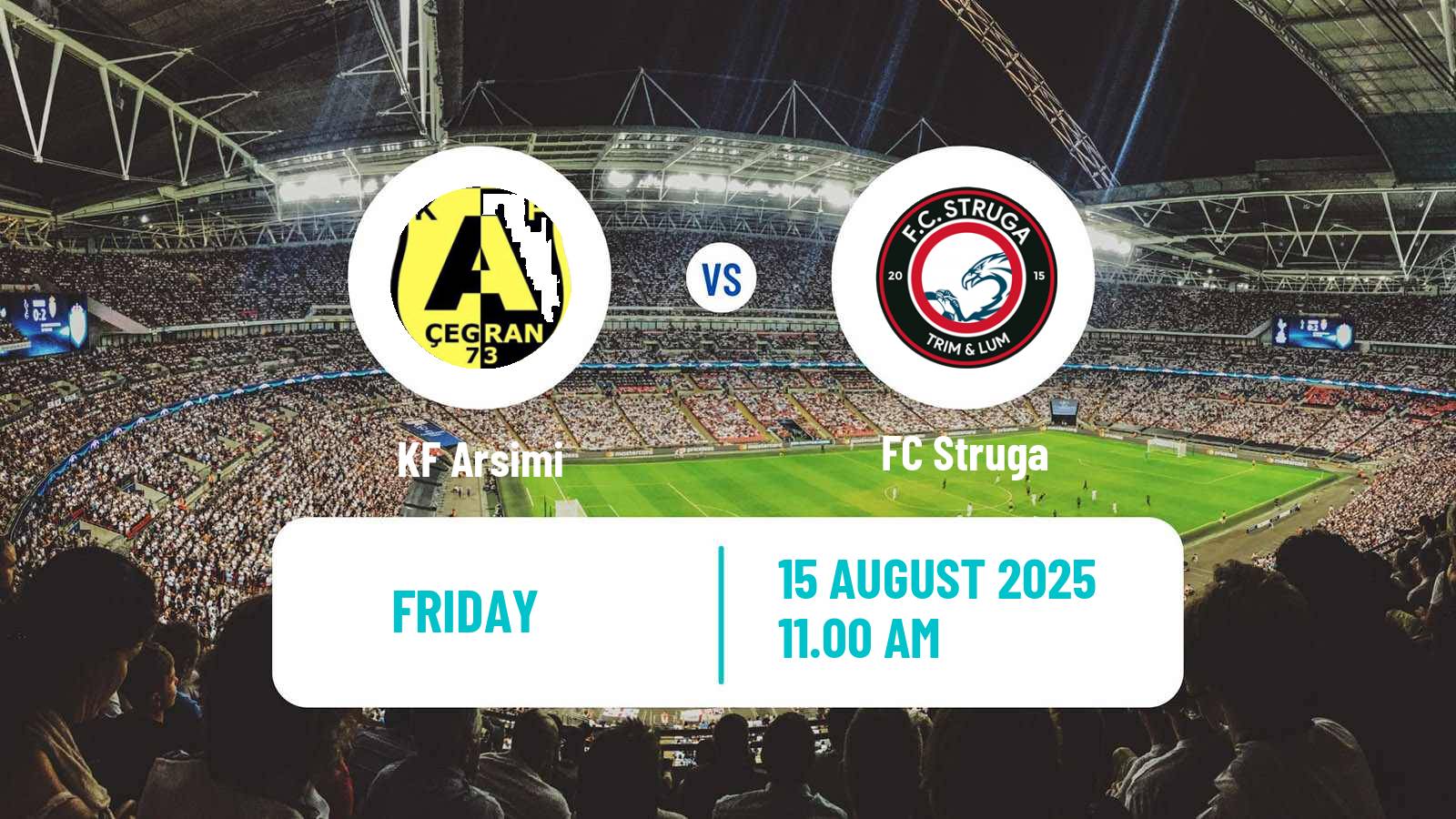 Soccer North Macedonian 1 MFL Arsimi - Struga