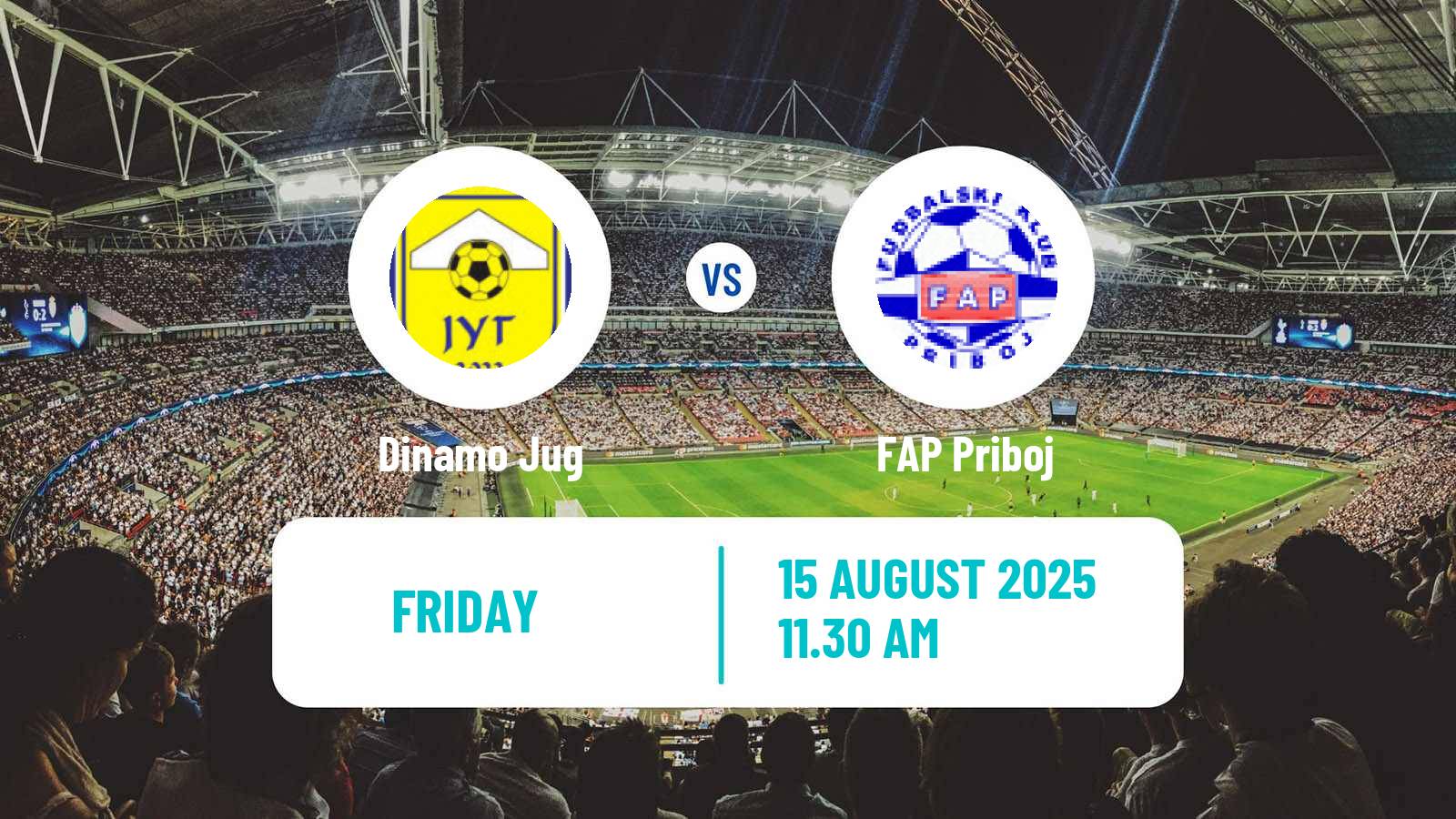 Soccer Serbian Prva Liga Dinamo Jug - FAP Priboj