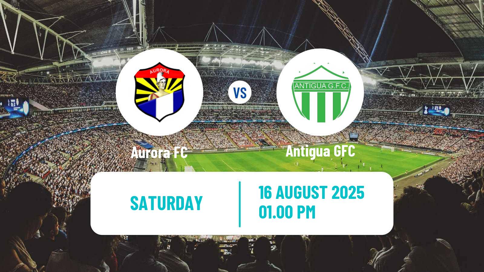 Soccer Guatemala Liga Nacional Aurora - Antigua GFC