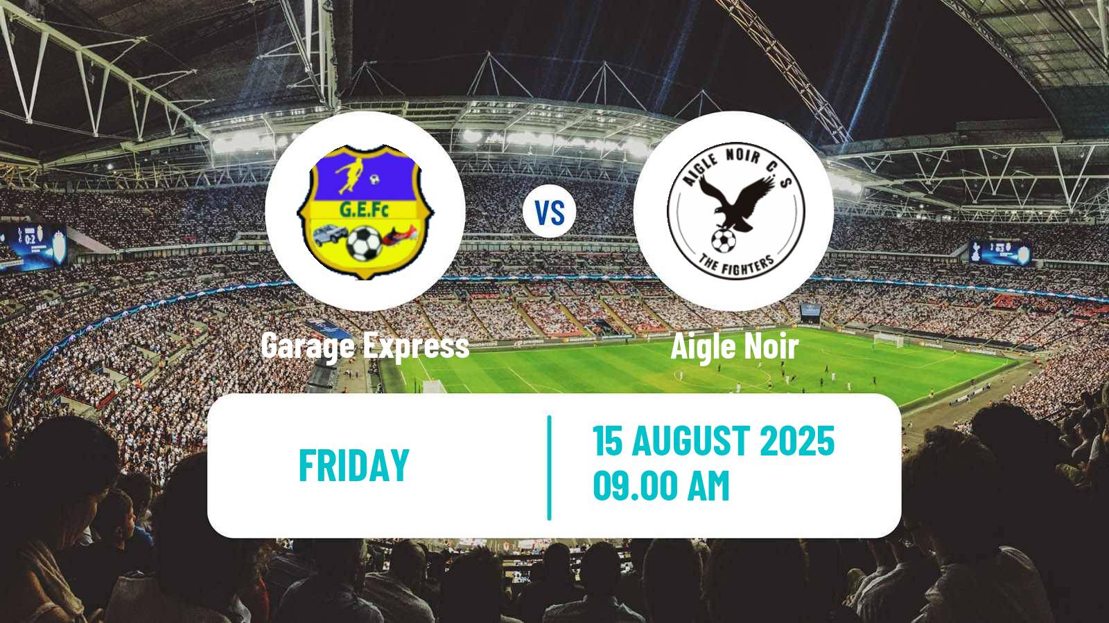 Soccer Burundi Premier League Garage Express - Aigle Noir