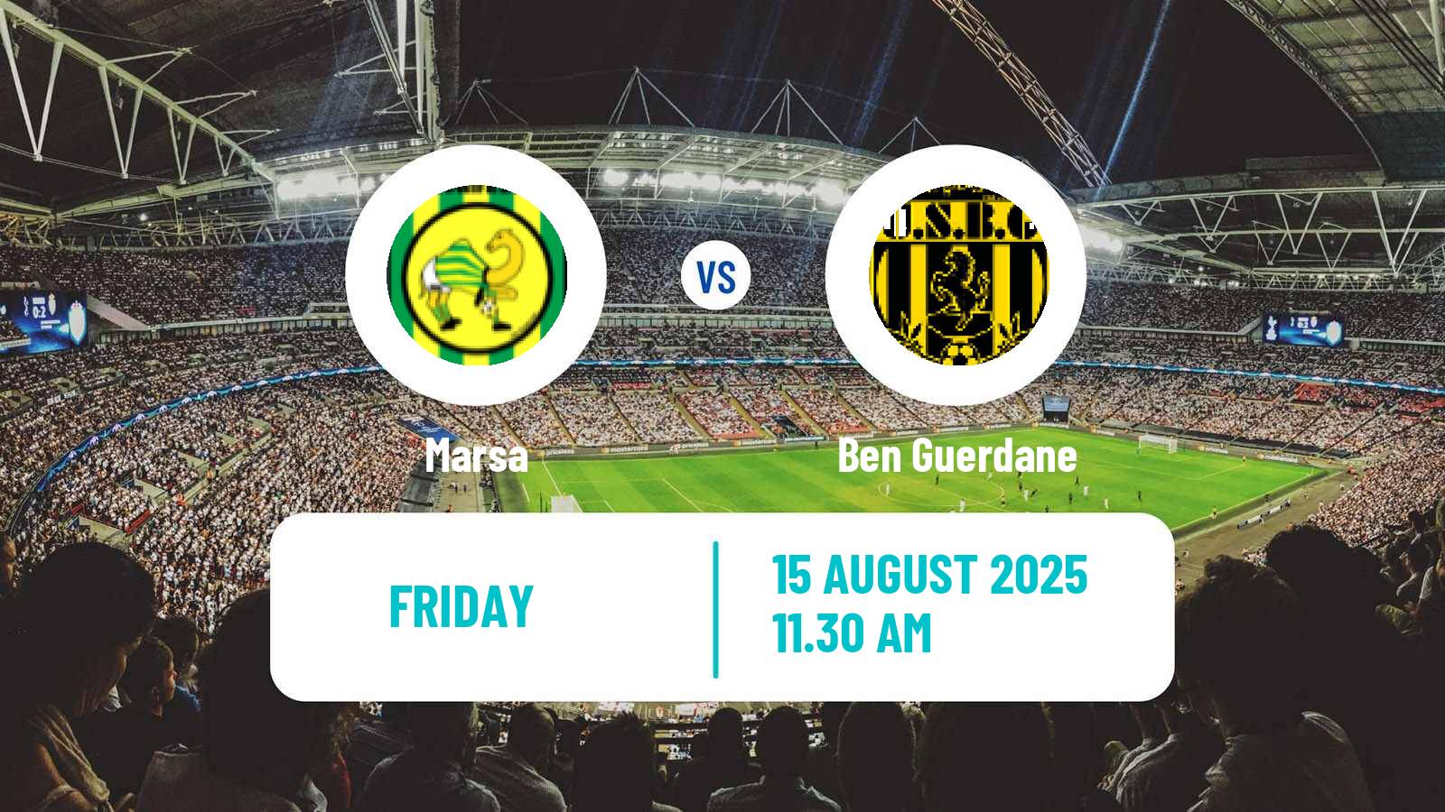 Soccer Tunisian Ligue Professionnelle 1 Marsa - Ben Guerdane