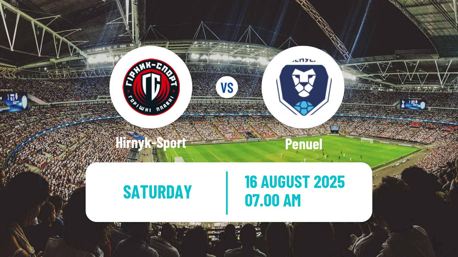 Soccer Ukrainian Druha Liga Hirnyk-Sport - Penuel
