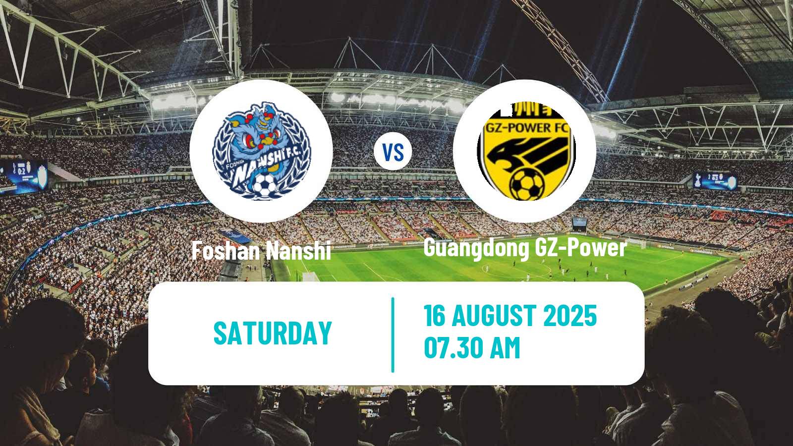 Soccer Chinese Jia League Foshan Nanshi - Guangdong GZ-Power