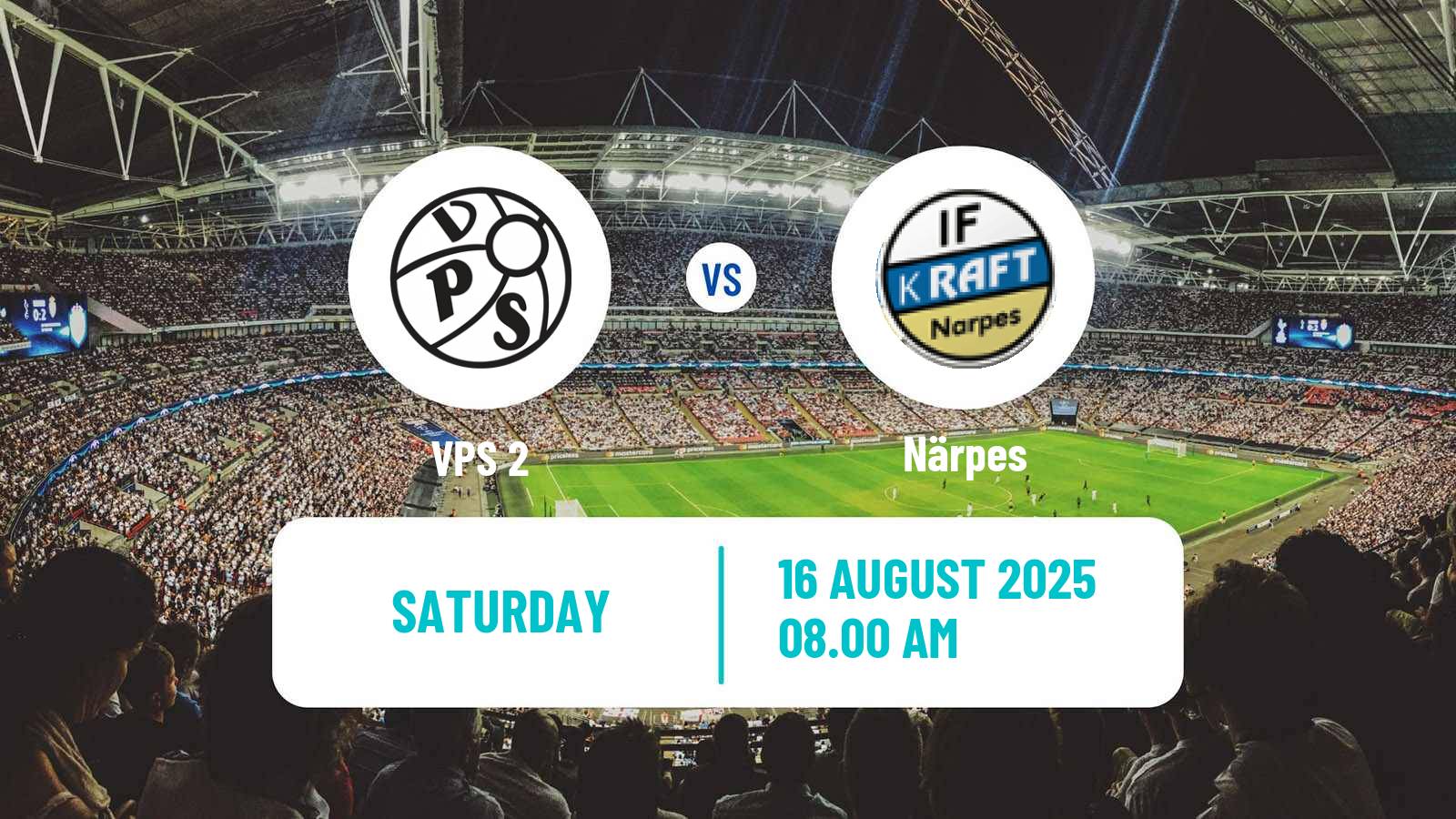 Soccer Finnish Kakkonen Group C VPS 2 - Närpes