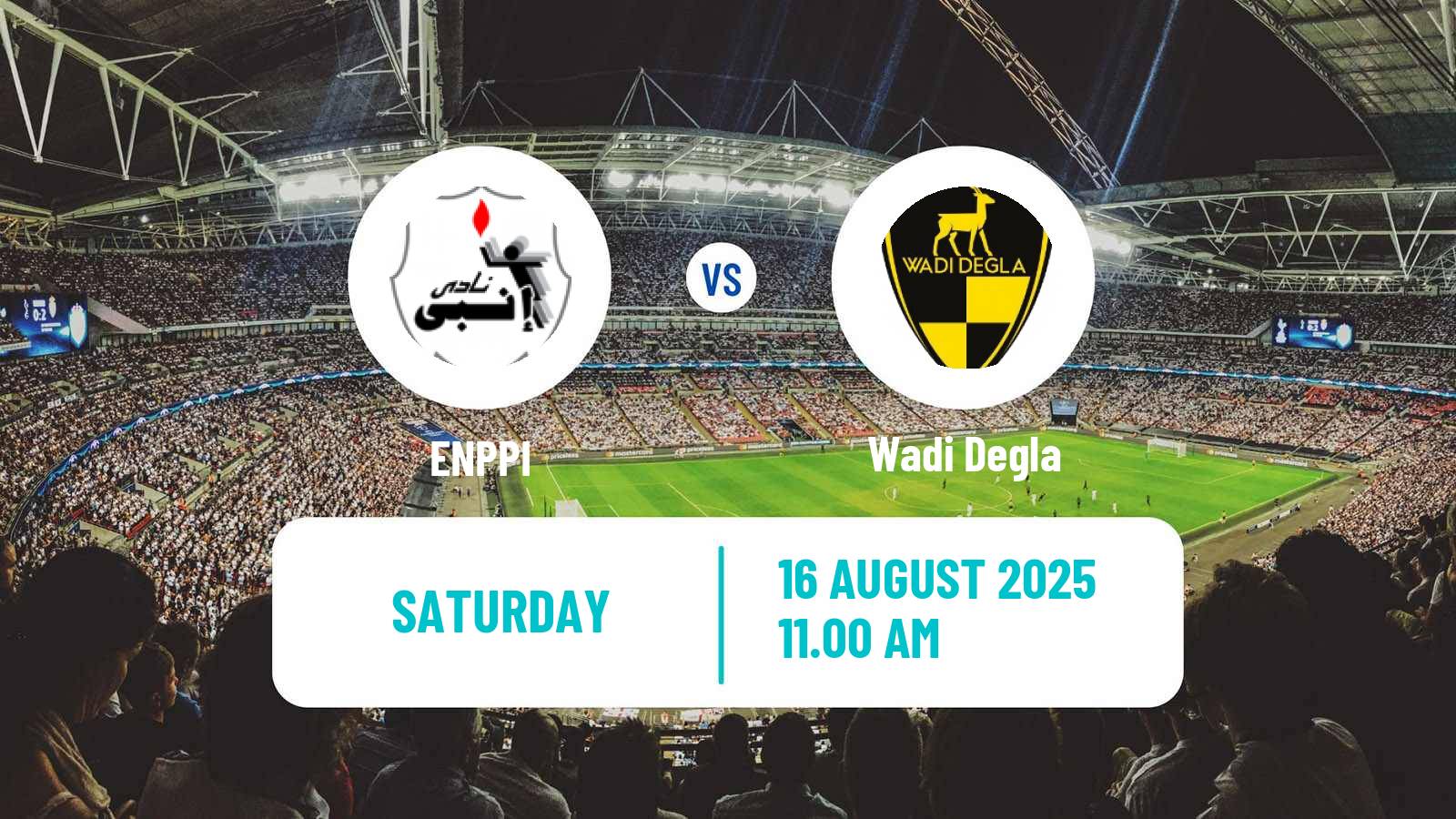 Soccer Egyptian Premier League ENPPI - Wadi Degla
