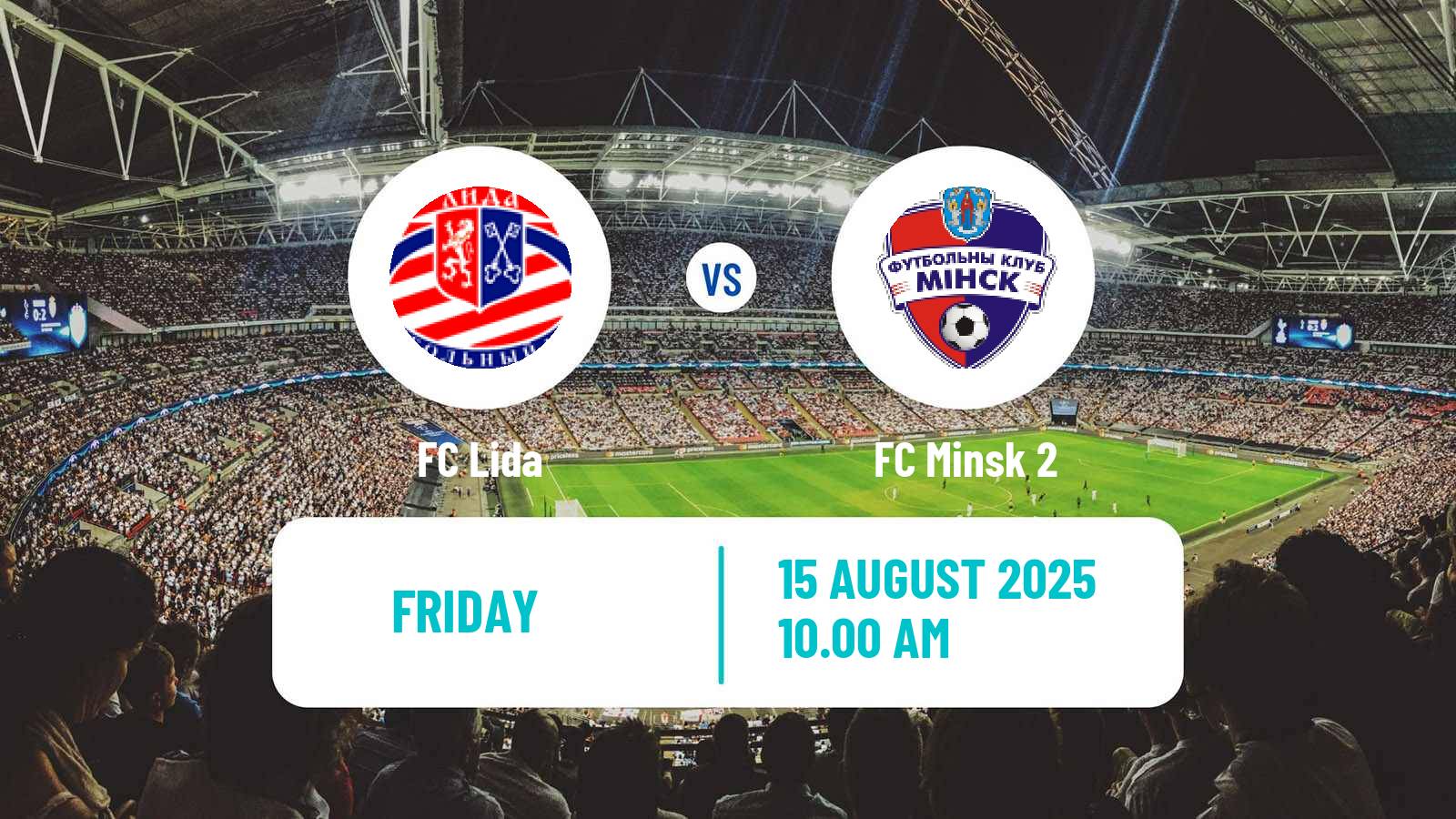 Soccer Belarusian Pershaya Liga Lida - Minsk 2