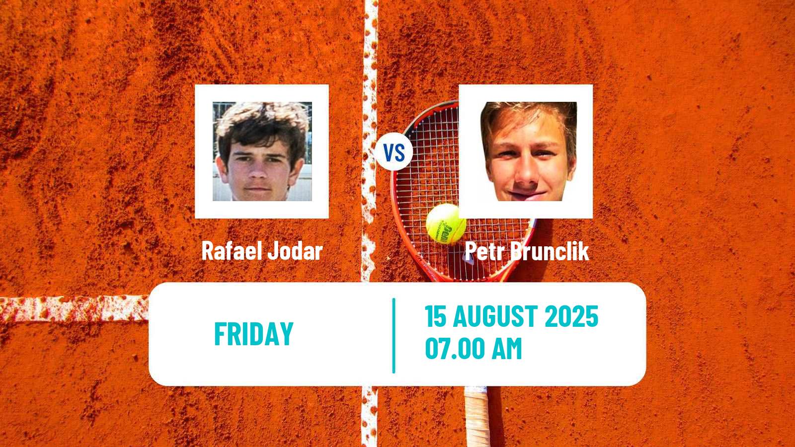 Tennis Hersonissos 3 Challenger Men Rafael Jodar - Petr Brunclik