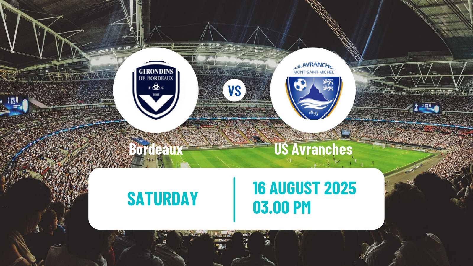 Soccer French National 2 - Group A Bordeaux - Avranches