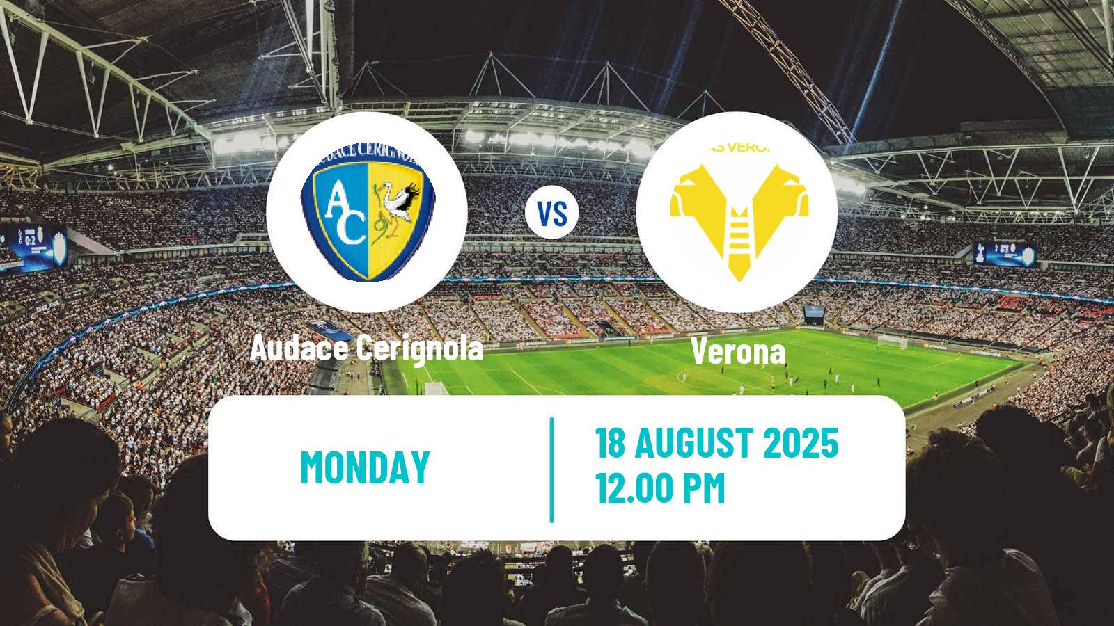 Soccer Coppa Italia Audace Cerignola - Verona
