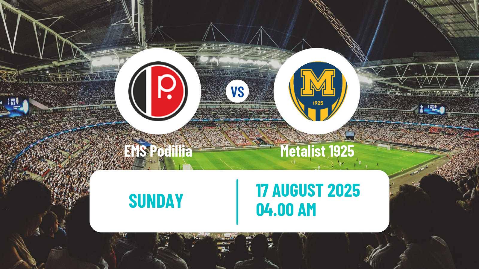 Soccer Ukranian Championship Women EMS Podillia - Metalist 1925