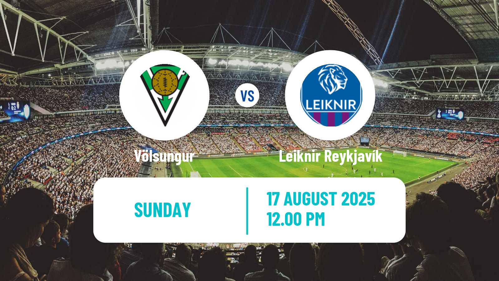 Soccer Icelandic Lengjudeildin Völsungur - Leiknir Reykjavík