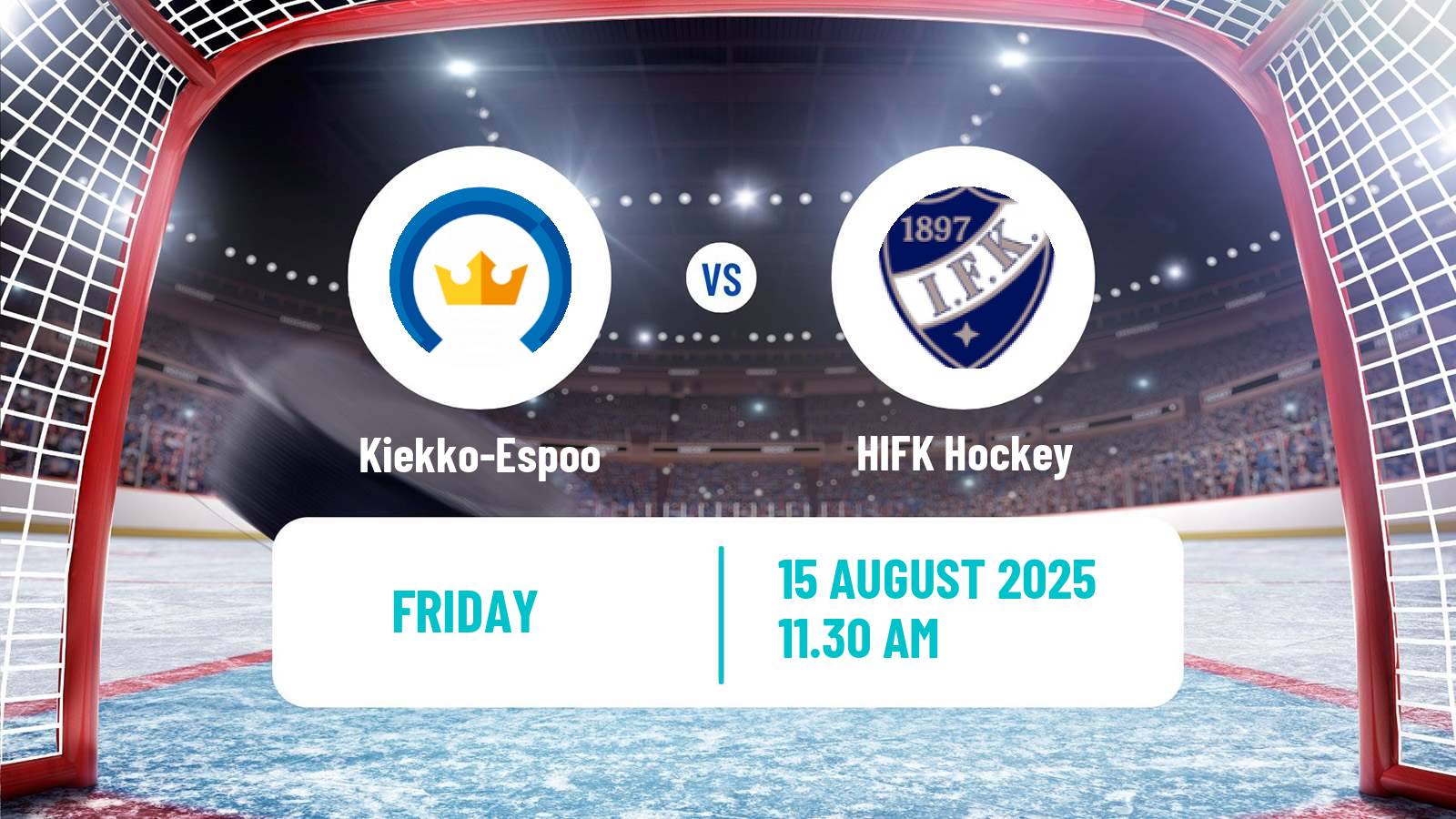 Hockey Club Friendly Ice Hockey Kiekko-Espoo - HIFK