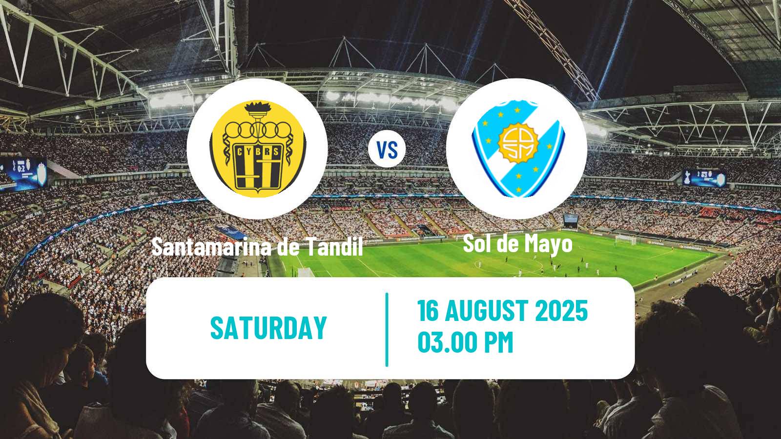 Soccer Argentinian Torneo Federal Santamarina de Tandil - Sol de Mayo